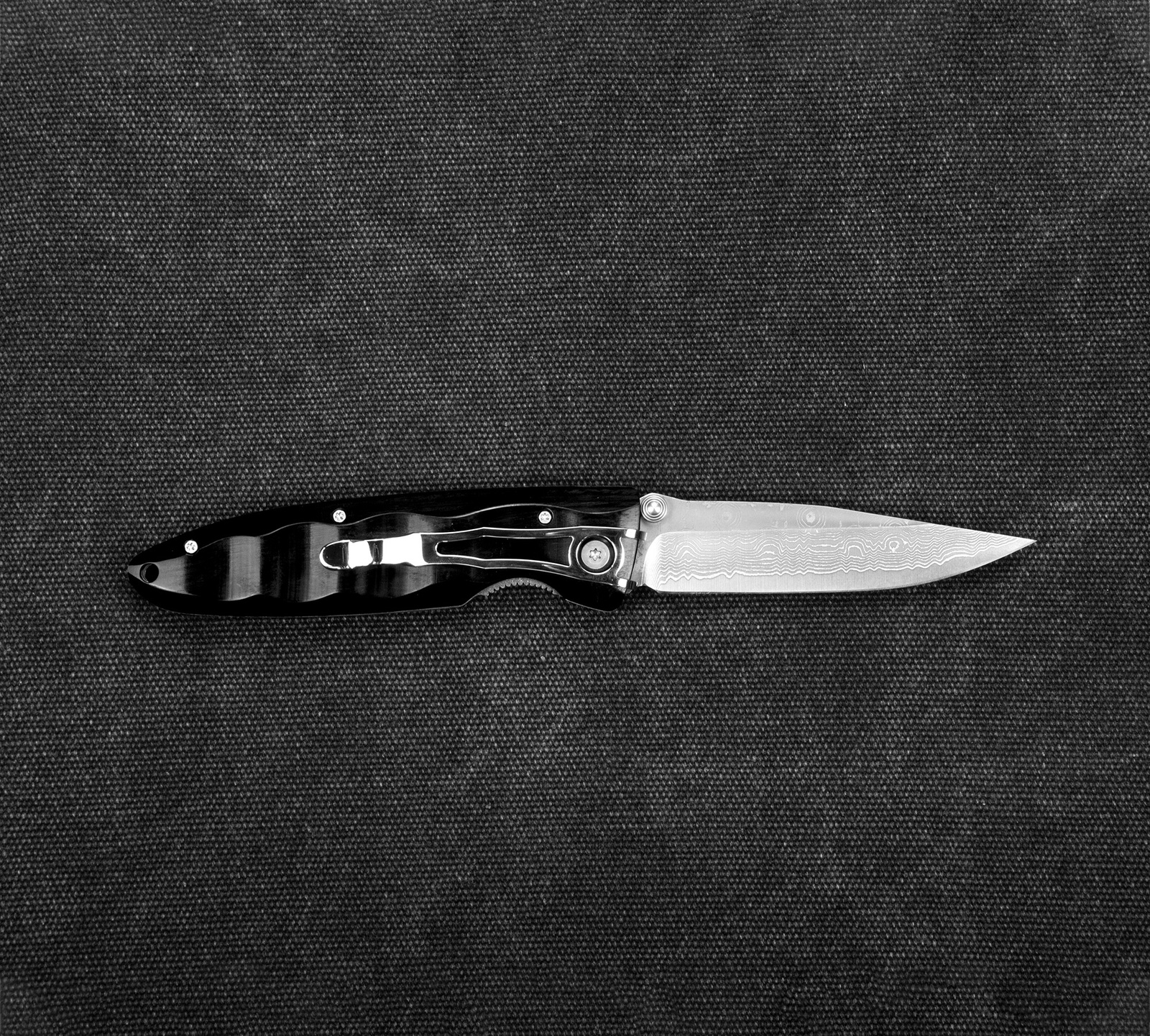 Mcusta Classic Wave Black Pakka Damascus VG-10 8,5 cm 3 5 cm
