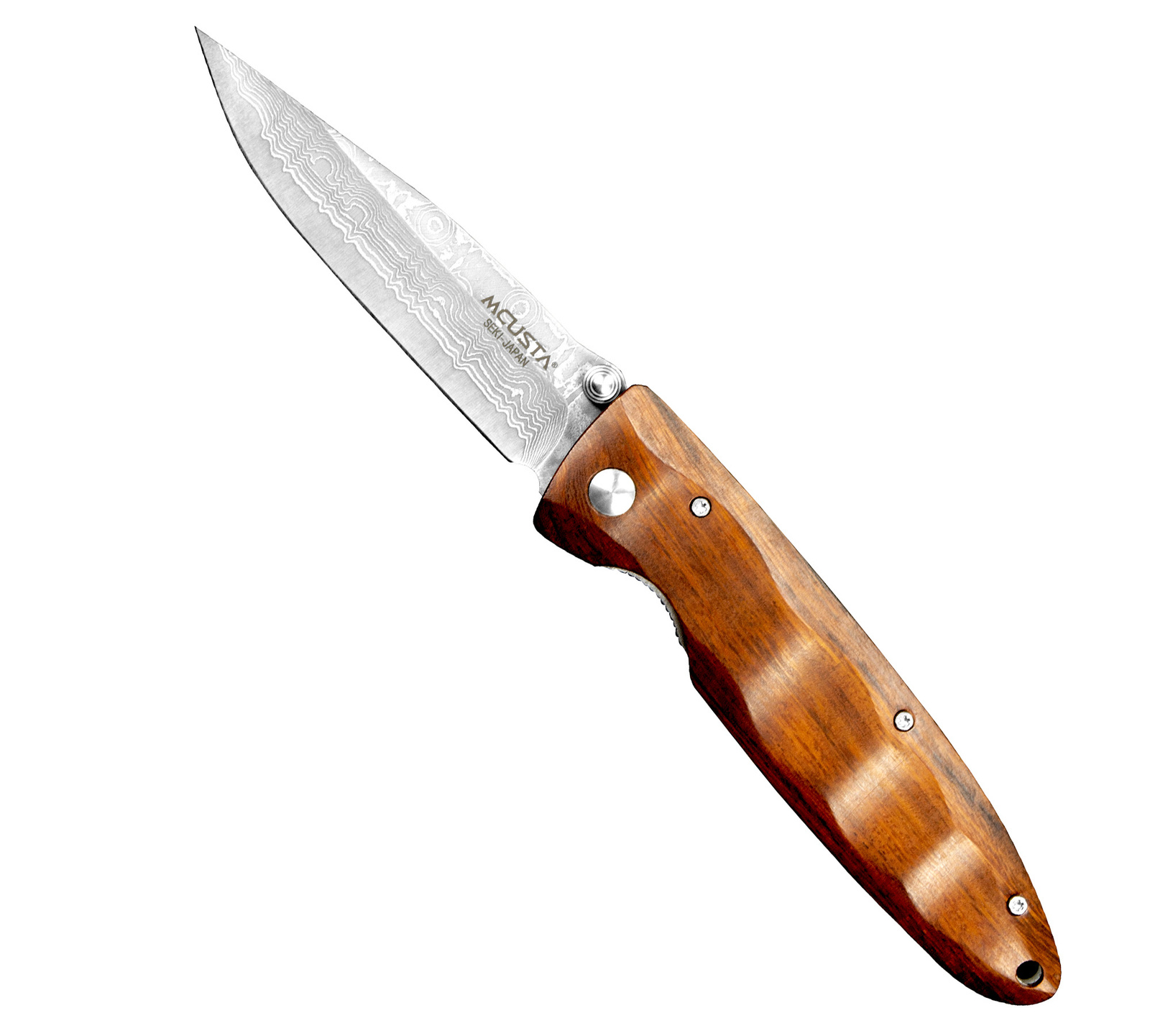 Mcusta Classic Wave Iron Wood Damascus VG-10 8,5 cm 2 Mcusta Classic Wave Iron Wood Damascus VG-10 8