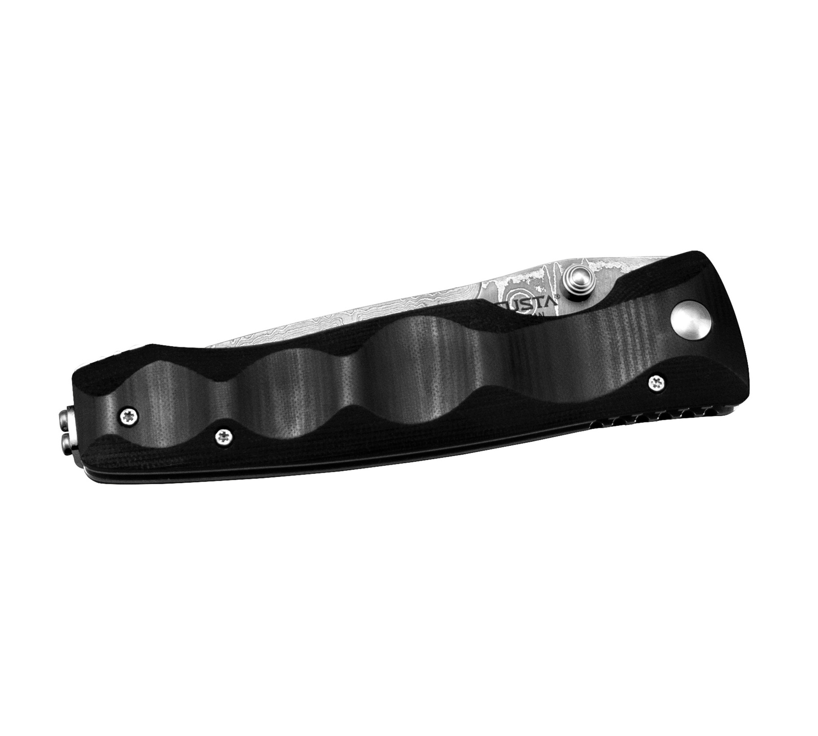 Mcusta Elite Black Micarta Damascus VG-10 8,5 cm 3 5 cm