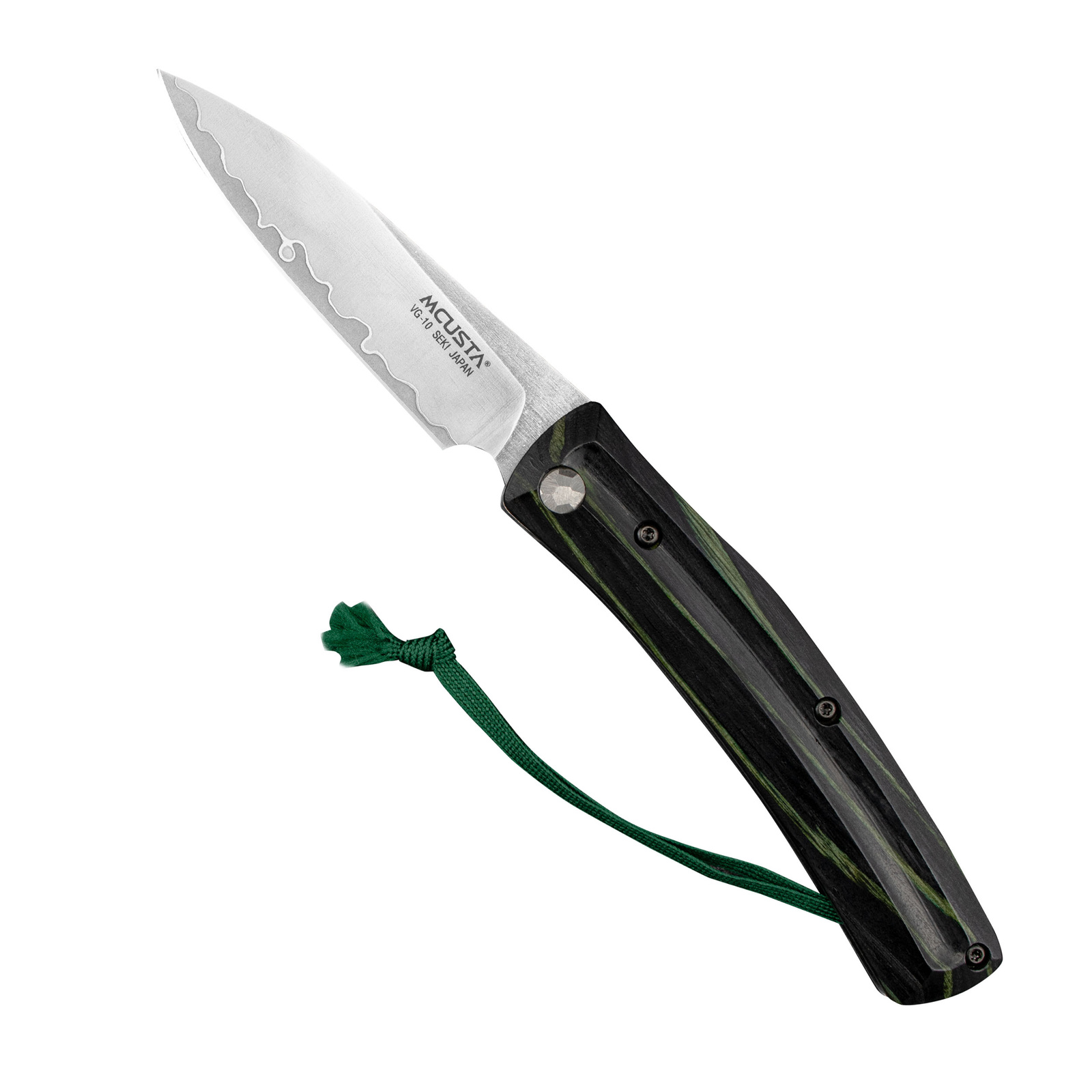 Mcusta Friction Folder Czarno-zielony VG-10 7,5 cm 2 Mcusta Friction Folder Czarno-zielony VG-10 7