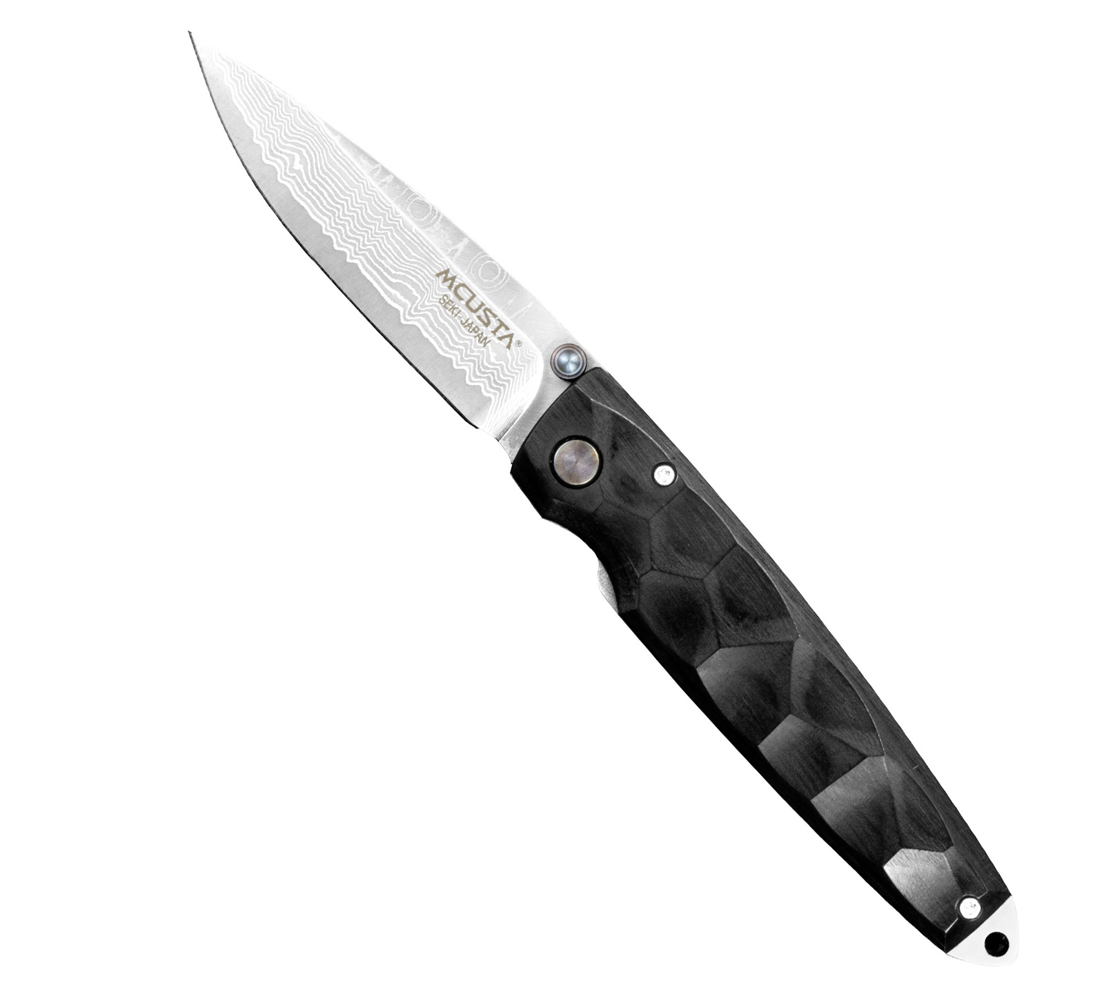 Mcusta Shinra Emotion 2 Black Pakka Damascus VG-10 6,5 cm 2 Mcusta Shinra Emotion 2 Black Pakka Damascus VG-10 6