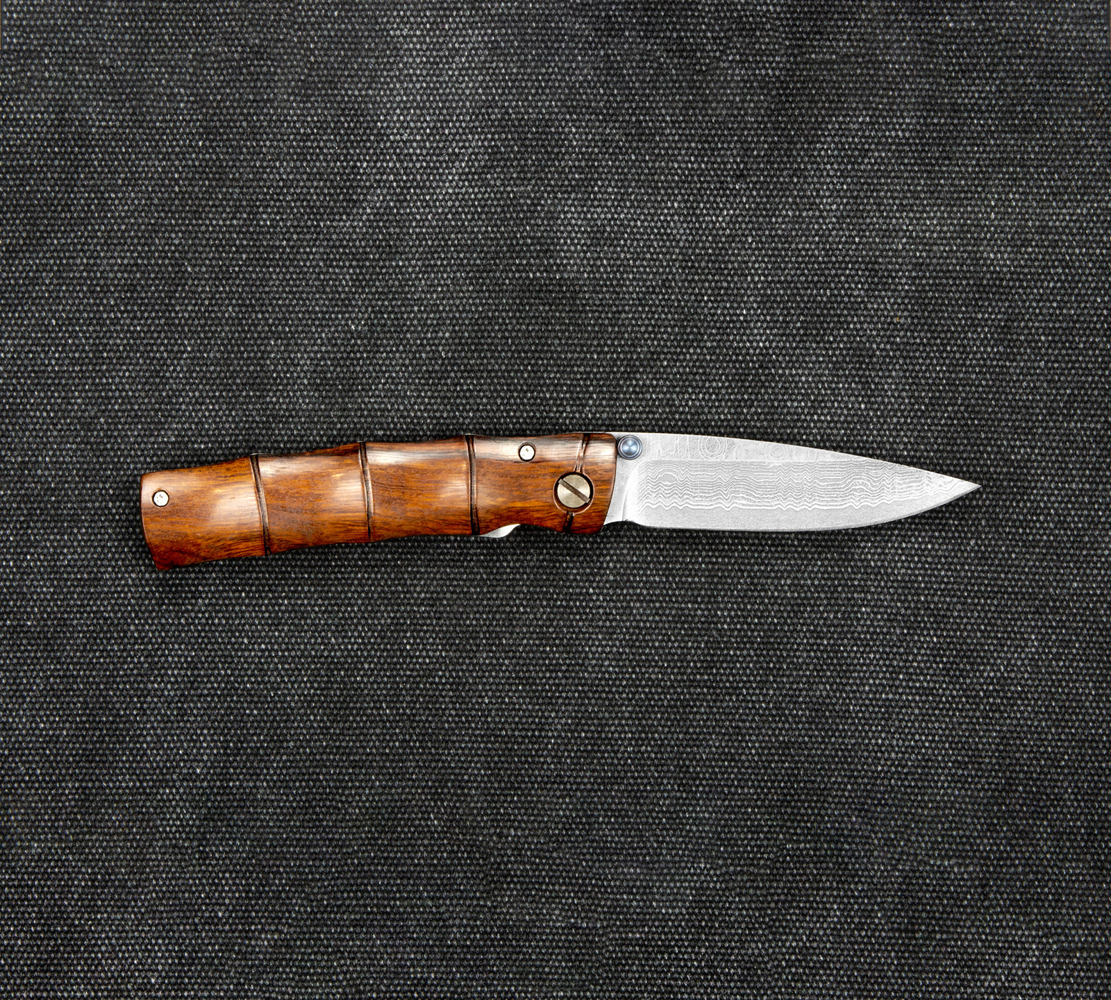 Mcusta Shinra Emotion Iron wood Damascus VG-10 6,5 cm 3 5 cm
