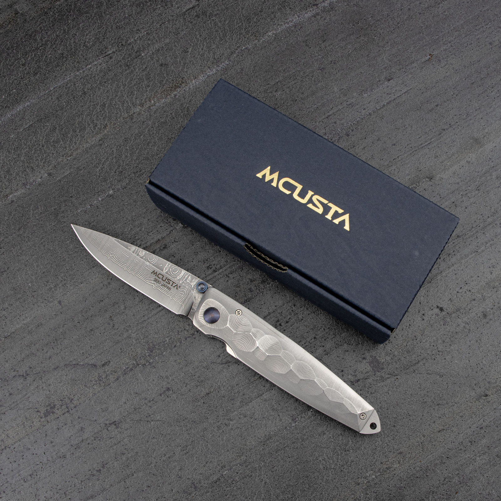 Mcusta Shinra Tsuchi Damascus VG-10 6,5 cm 3 5 cm