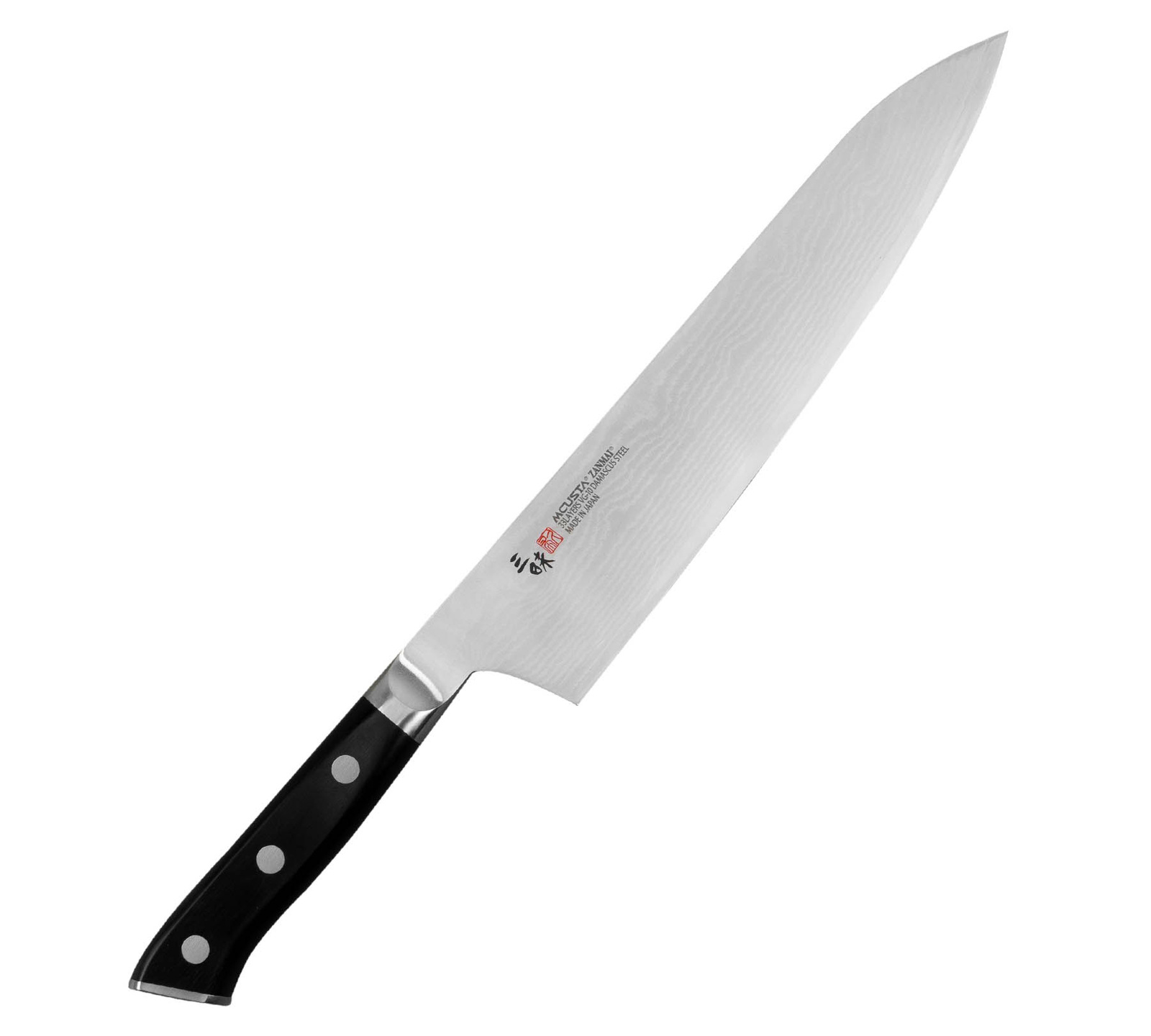Mcusta Zanmai Classic Damascus VG-10 Pakka Nóż szefa 24cm 2 Mcusta Zanmai Classic Damascus VG-10 Pakka Nóż szefa 24 cm
