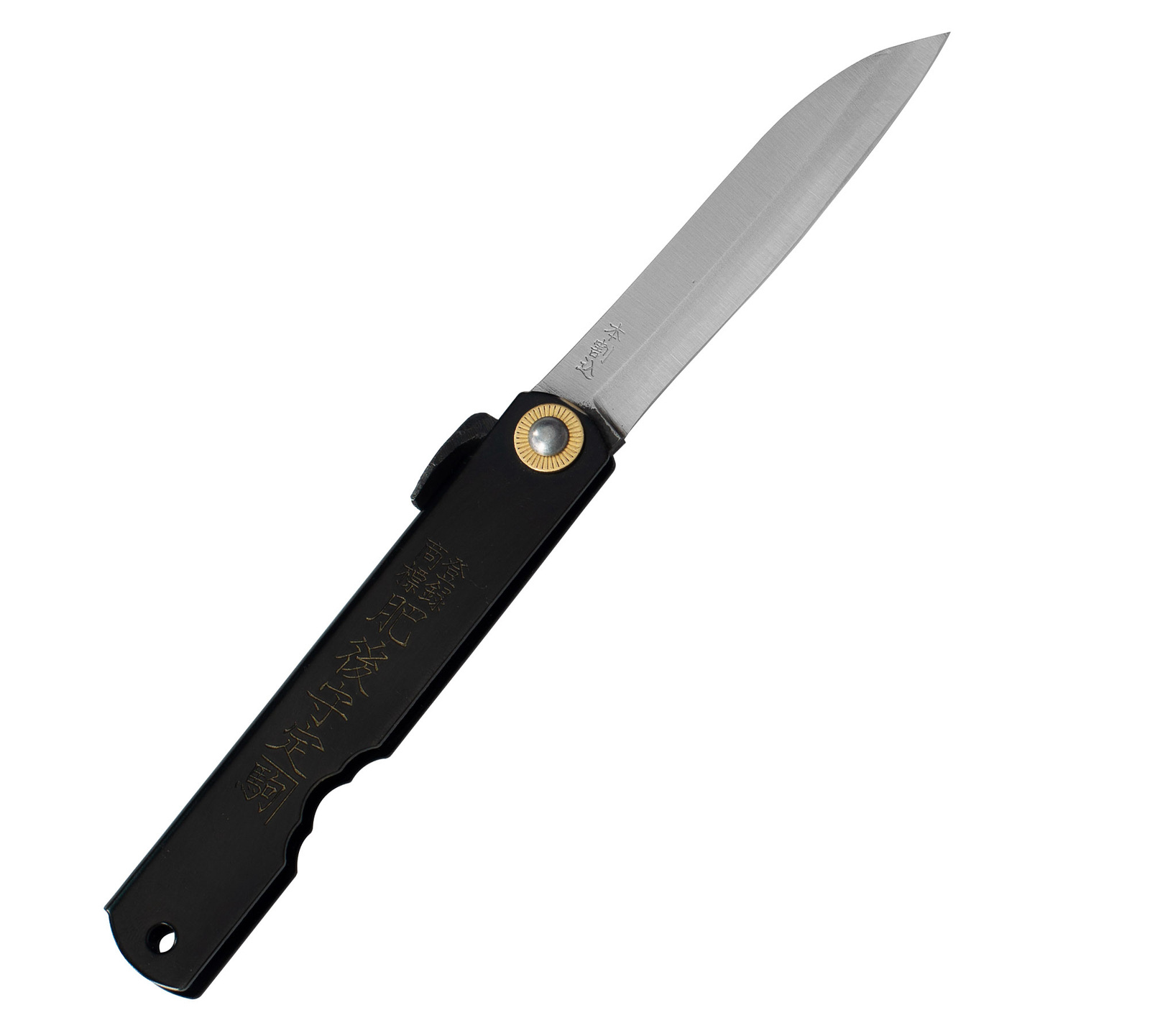 Nóż kieszonkowy Shirogami Higonokami Sasaha Black 7,9 cm 2 Nóż kieszonkowy Shirogami Higonokami Sasaha Black 7