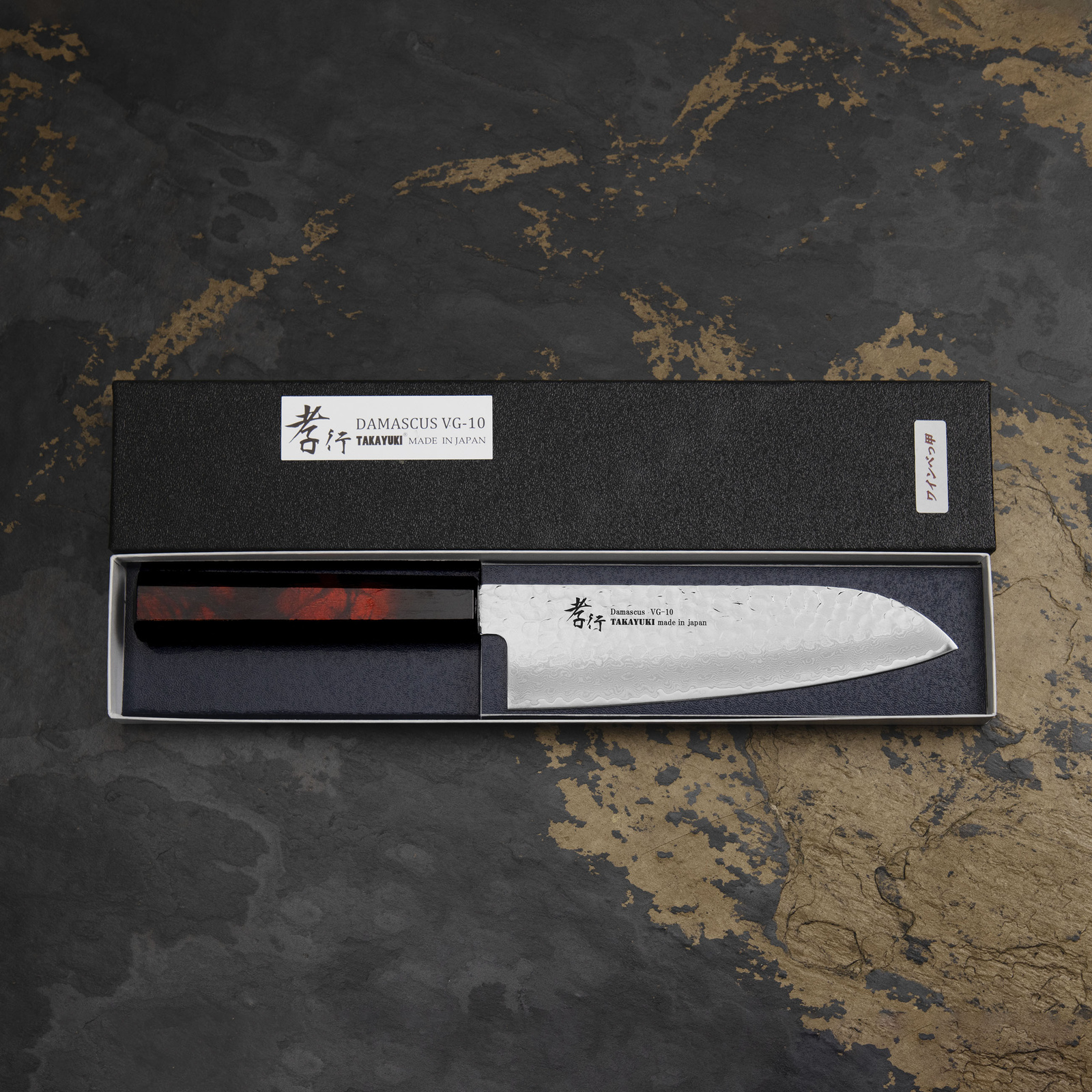 Sakai Takayuki Nanairo VG-10 Wine Nóż Santoku 17 cm 3 14577