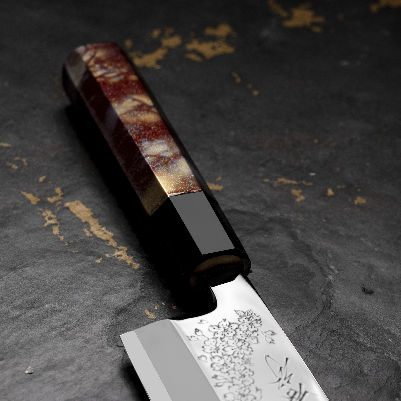Sakai Takayuki Rinka Silver#3 Nóż Miroshi Deba 27 cm 3 04132