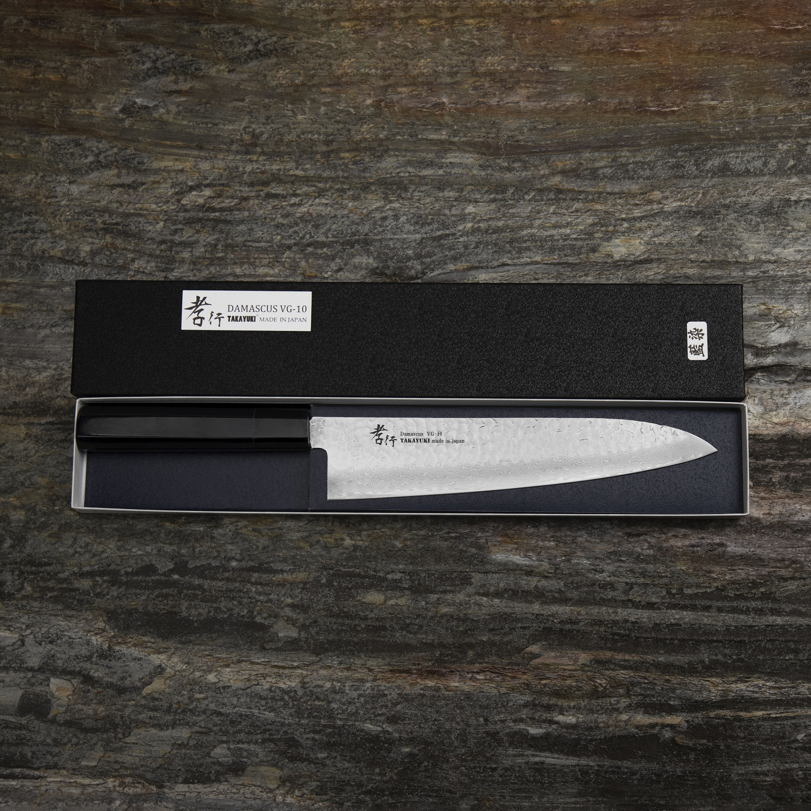 Sakai Takayuki Urushi VG-10 Aizome Nóż Szefa kuchni 24 cm 3 07935