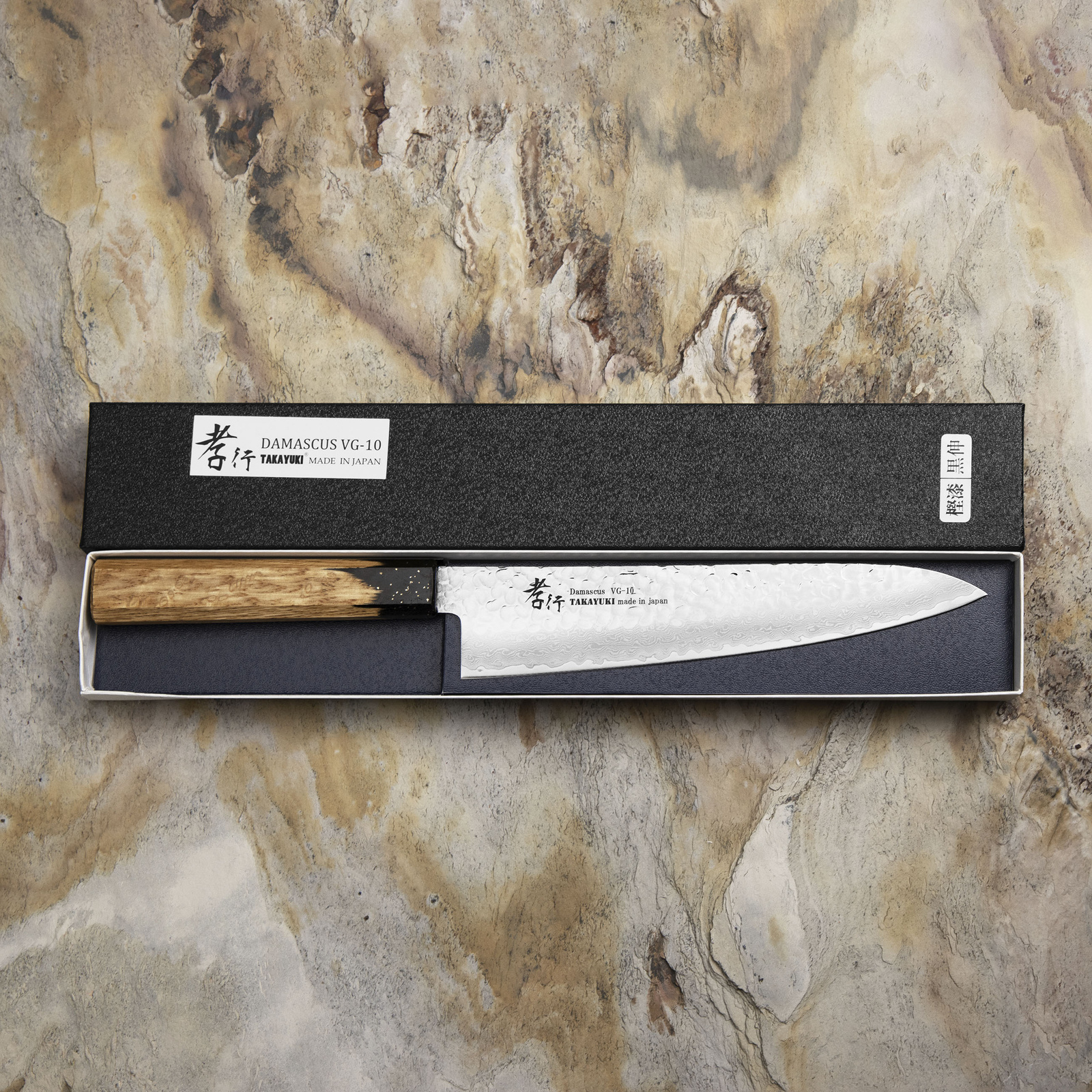 Sakai Takayuki Urushi VG-10 Kokushin Nóż Szefa kuchni 21 cm 3 07953