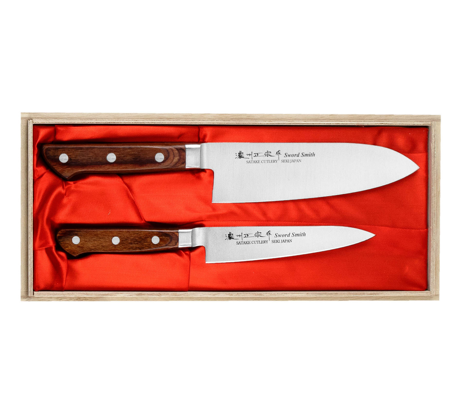 Satake Kotori Zestaw 2 noży uniwersalny + Santoku 2 Satake Kotori Zestaw 2 noży uniwersalny + Santoku