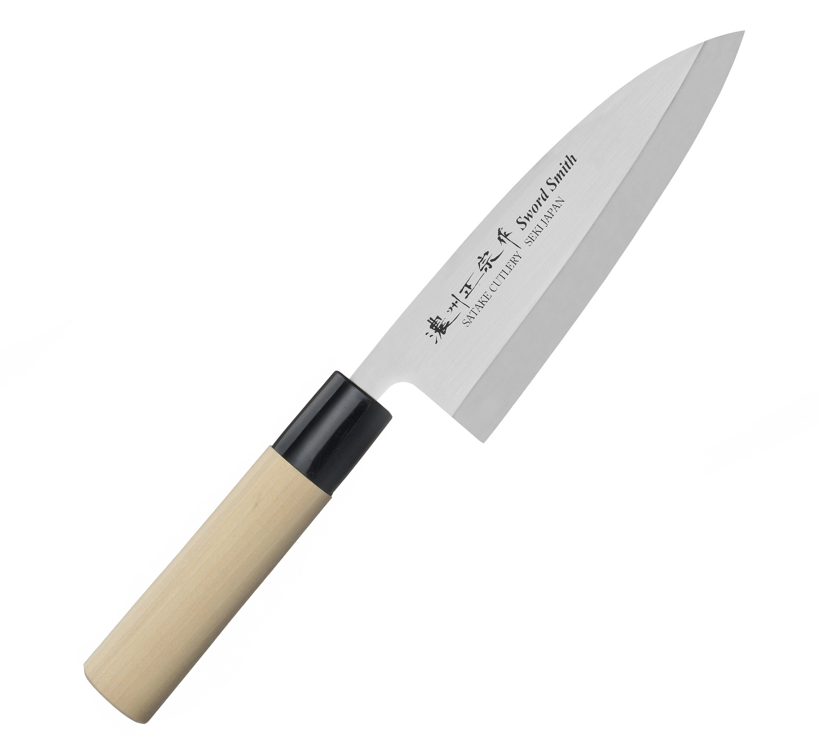 Satake MV Natural Nóż Deba 15,5 cm 2 Satake MV Natural Nóż Deba 15