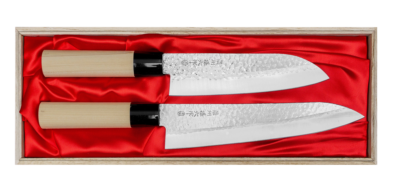 Satake Magaroku Saku Zestaw 2 noży Szefa + Santoku 2 Satake Magaroku Saku Zestaw 2 noży Szefa + Santoku
