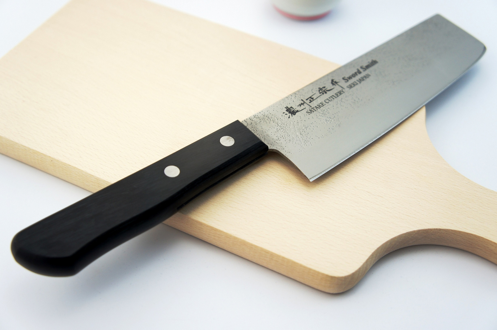 Satake Nashiji Black Pakka Nóż Nakiri 16cm 3 801-720