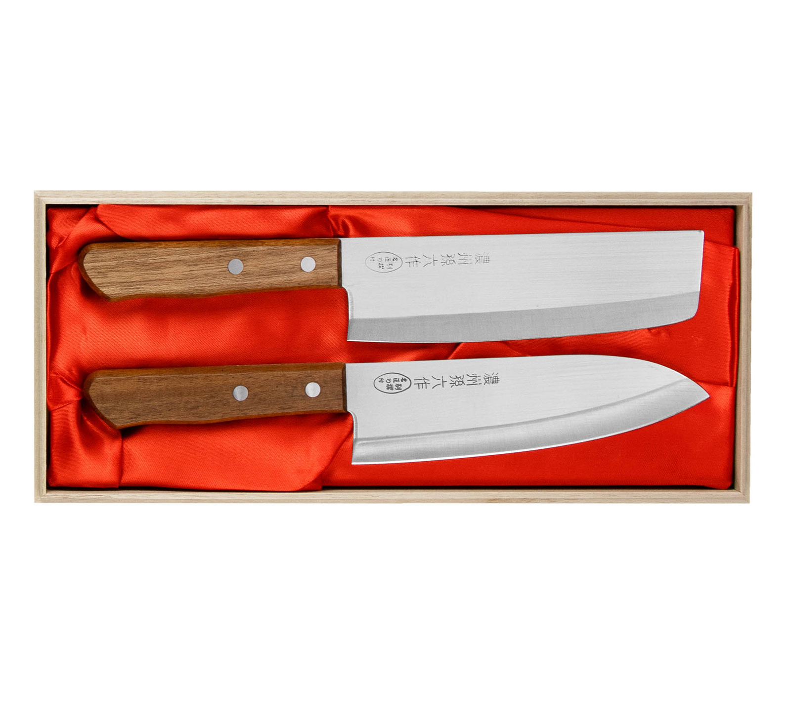 Satake Tomoko Zestaw Santoku + Nakiri 2 Satake Tomoko Zestaw Santoku + Nakiri