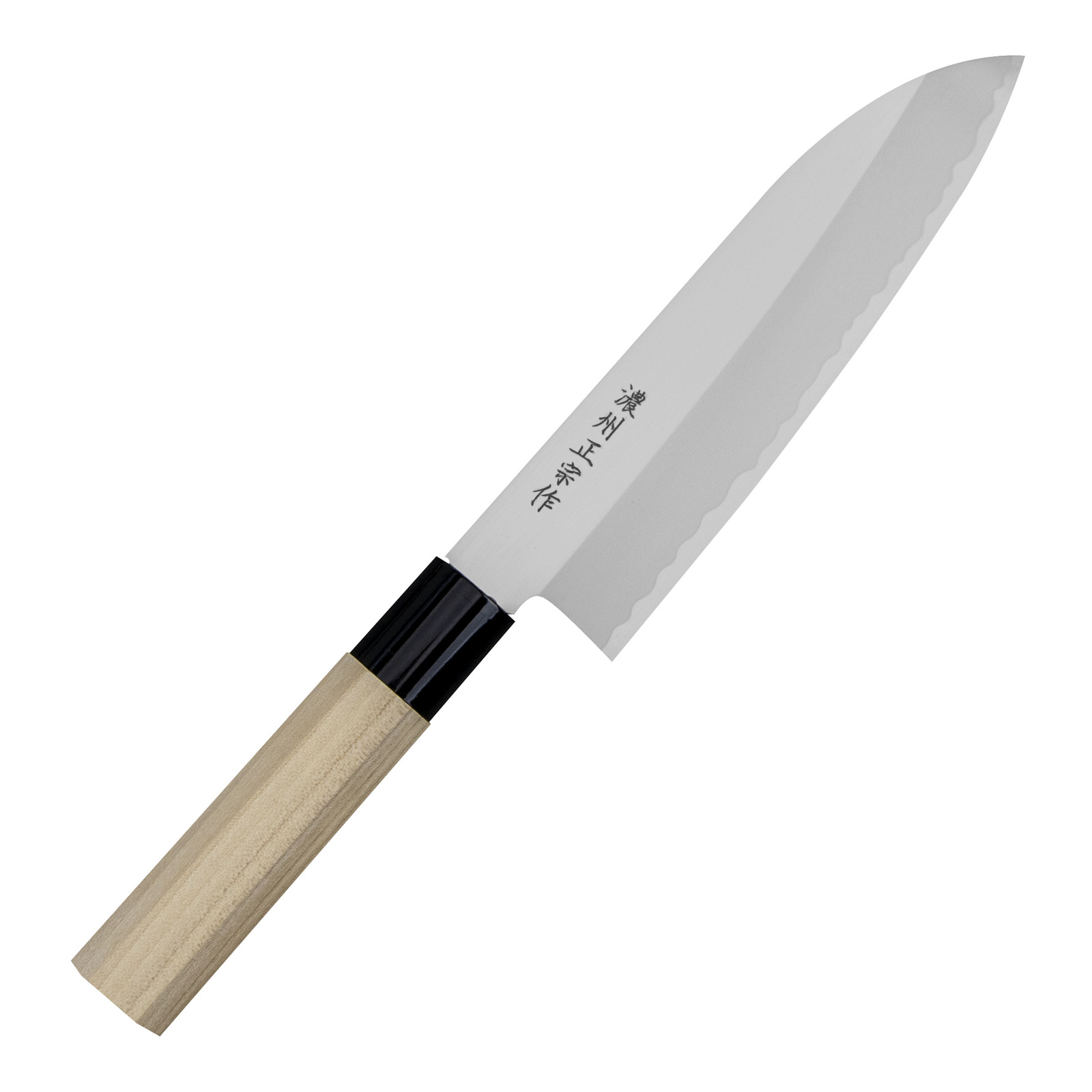 Satake Yoshimitsu Rdzewny Nóż Santoku 17cm 2 Satake Yoshimitsu Rdzewny Nóż Santoku 17 cm