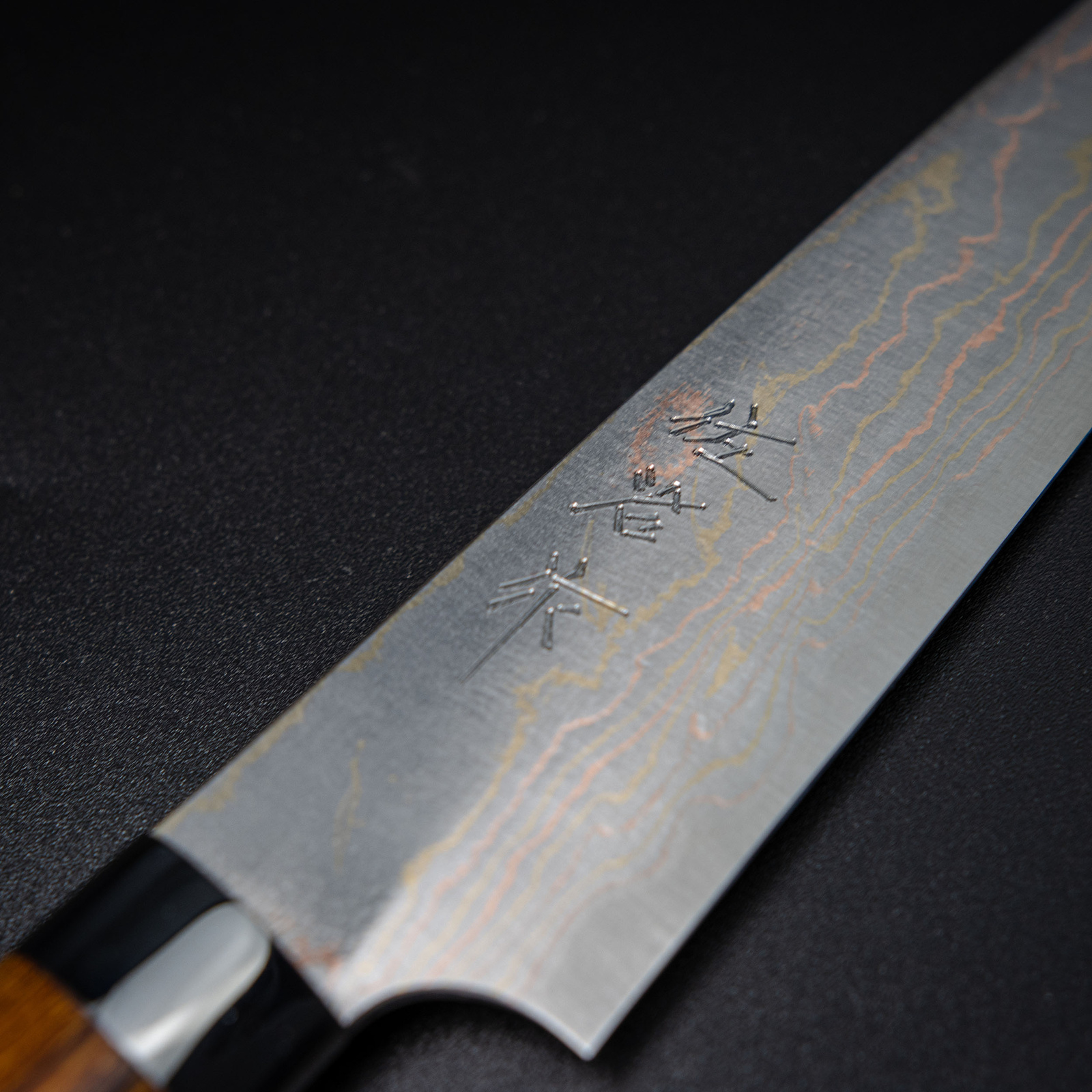 Takeshi Saji IW Aogami#2 Color Nóż Uniwersalny 13cm 3 HD-1102