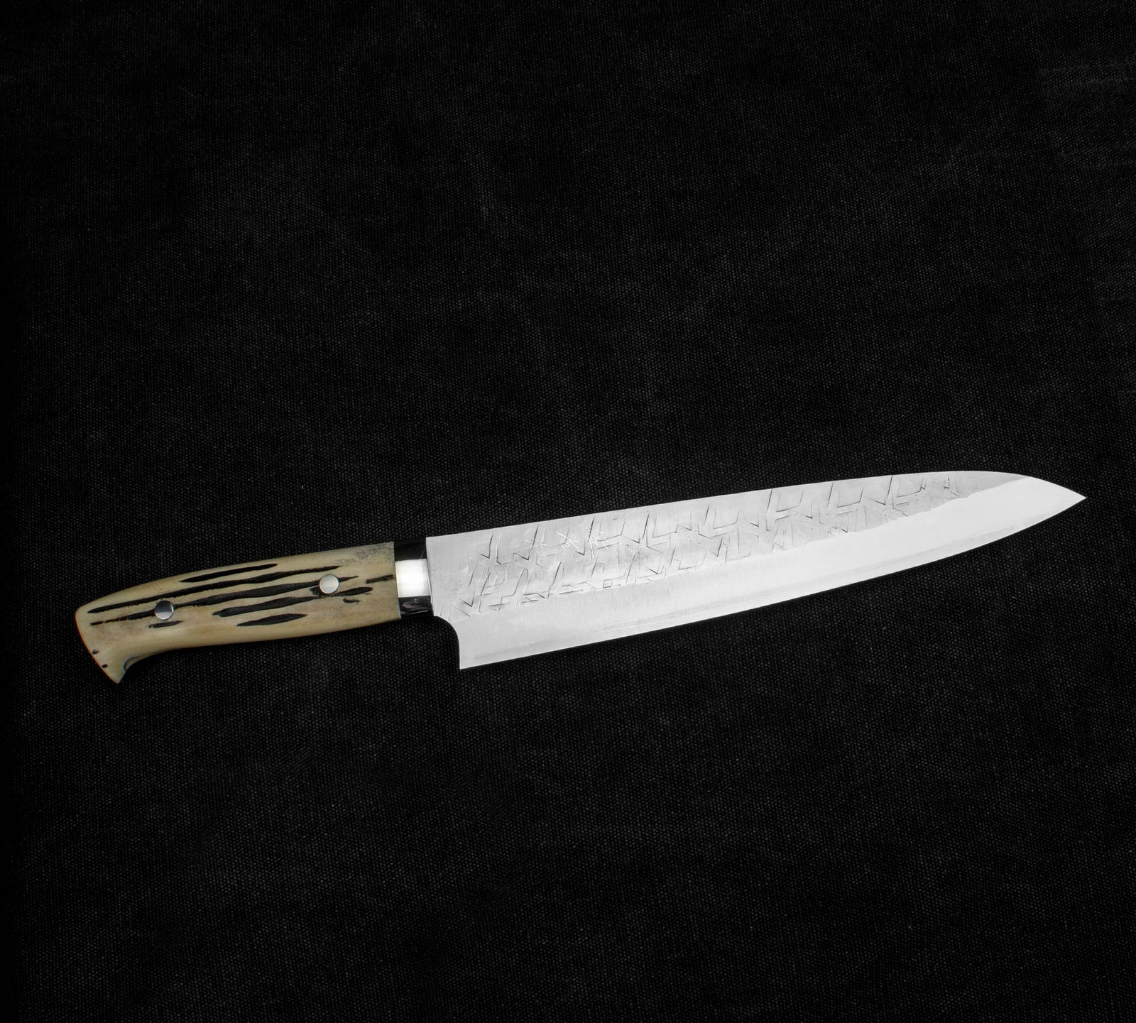 Takeshi Saji SRS-13 Róg Jeleni Nóż Szefa 24cm 3 HF-6109