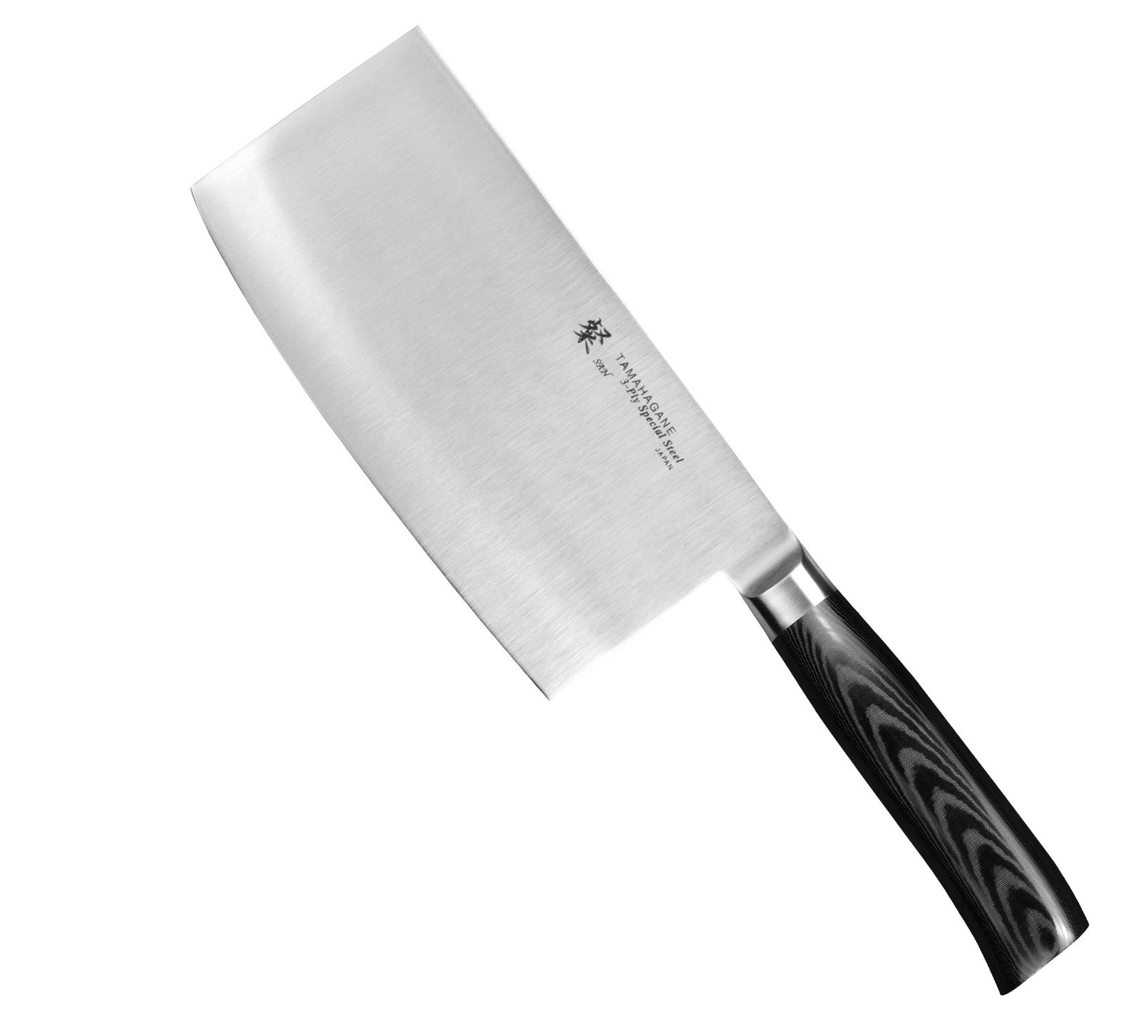Tamahagane SAN Black VG-5 Nóż Chiński do siekania 18cm 2 Tamahagane SAN Black VG-5 Nóż Chiński do siekania 18 cm