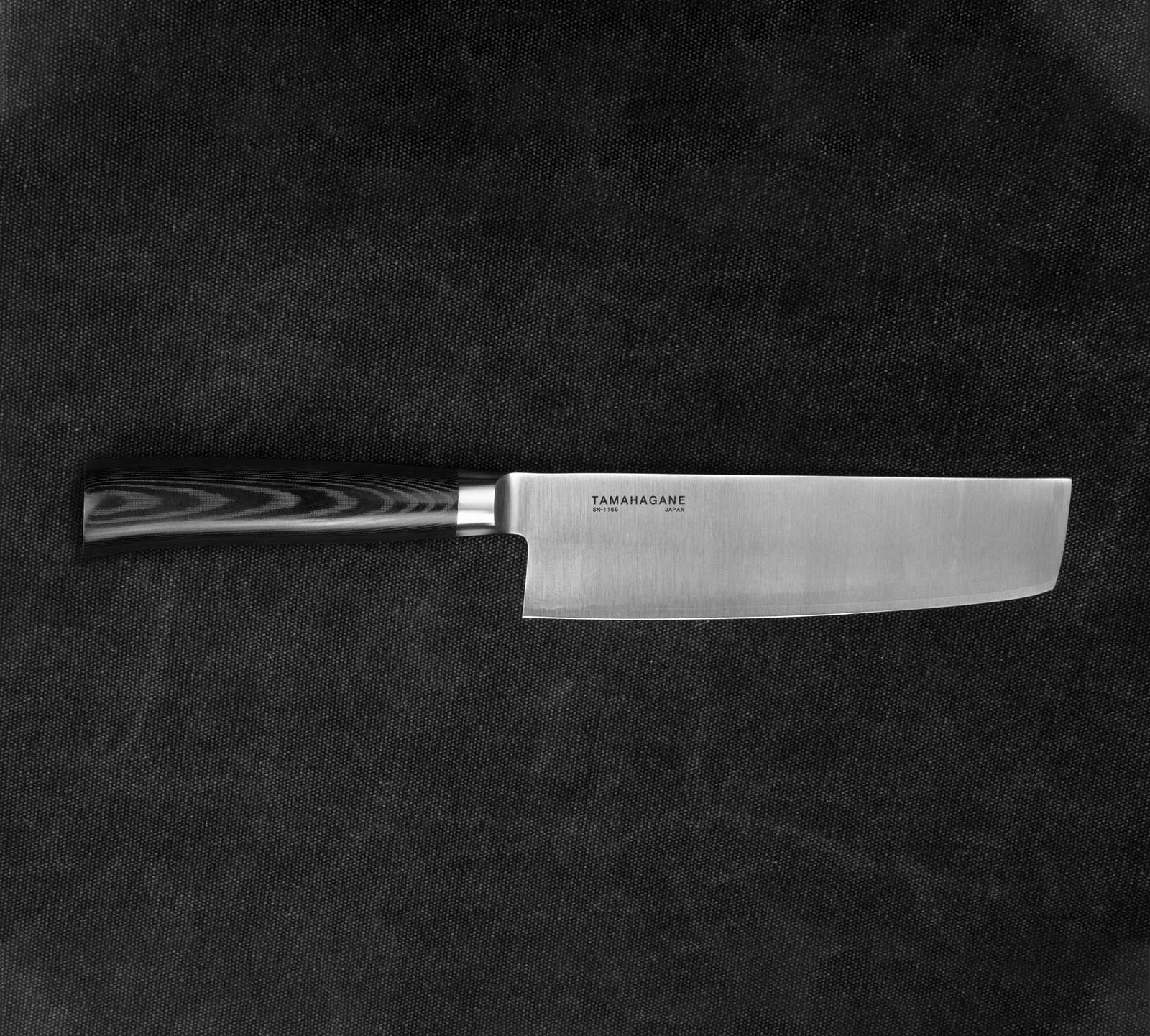 Tamahagane SAN Black VG-5 Nóż Nakiri 18cm 3 SNM-1165