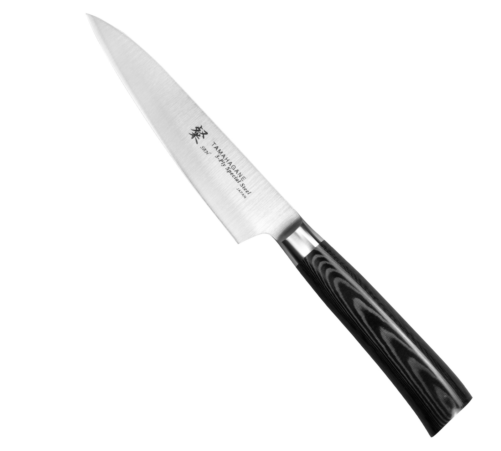 Tamahagane SAN Black VG-5 Nóż uniwersalny 12cm 2 Tamahagane SAN Black VG-5 Nóż uniwersalny 12 cm