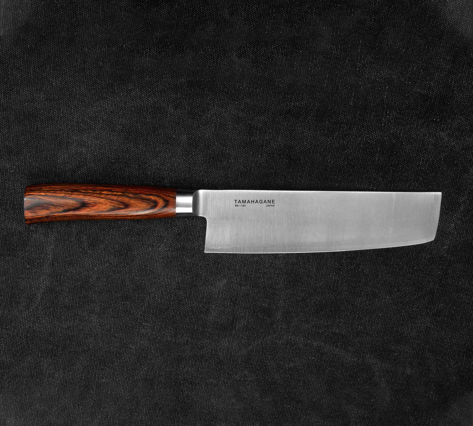 Tamahagane SAN Brown VG-5 Nóż Nakiri 18cm 3 SN-1165