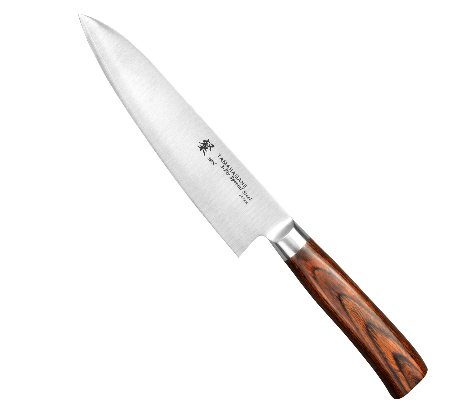 Tamahagane SAN Brown VG-5 Nóż Szefa 18cm 2 Tamahagane SAN Brown VG-5 Nóż Szefa 18 cm