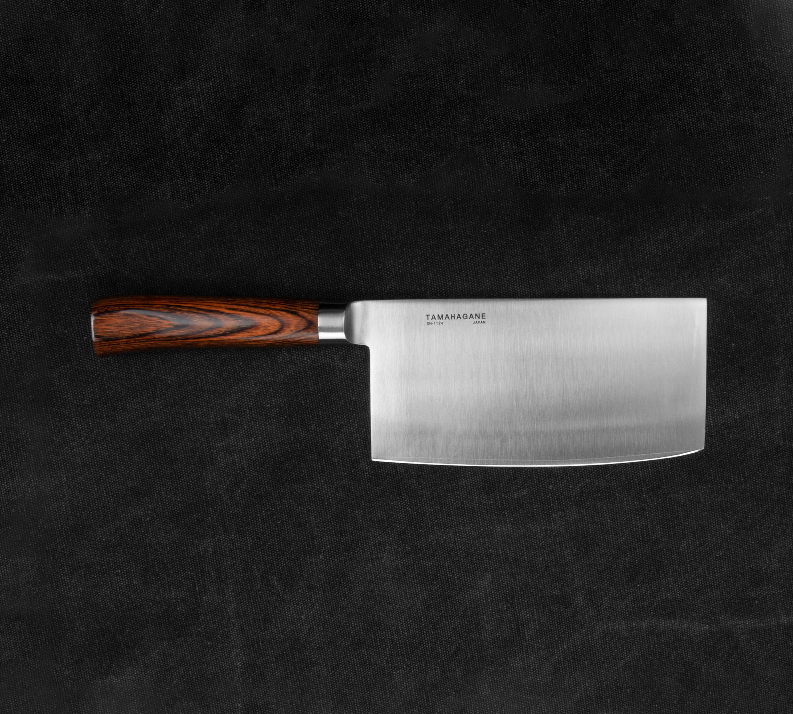 Tamahagane SAN Brown VG-5 Nóż chiński do siekania 18cm 3 SN-1124