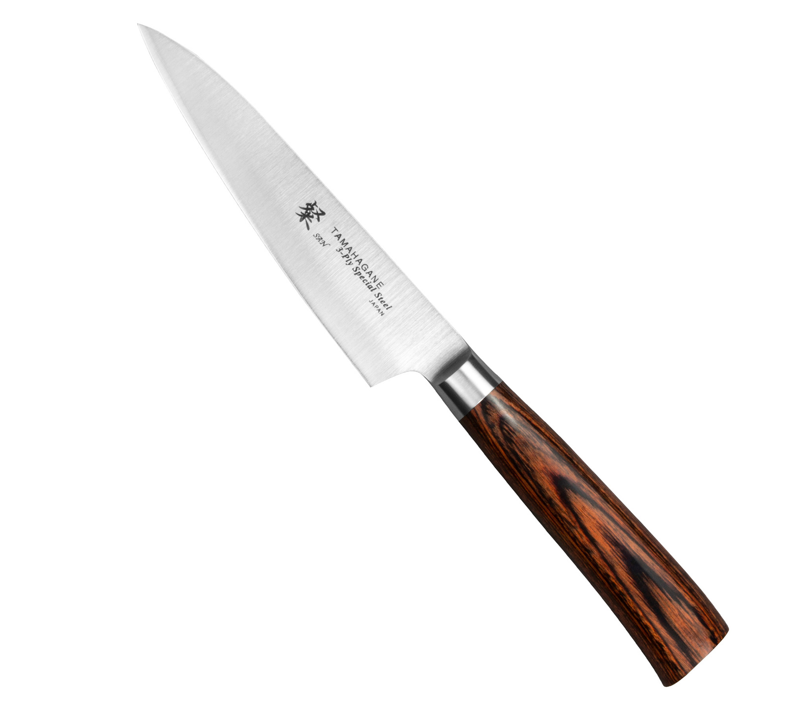 Tamahagane SAN Brown VG-5 Nóż uniwersalny 12cm 2 Tamahagane SAN Brown VG-5 Nóż uniwersalny 12 cm