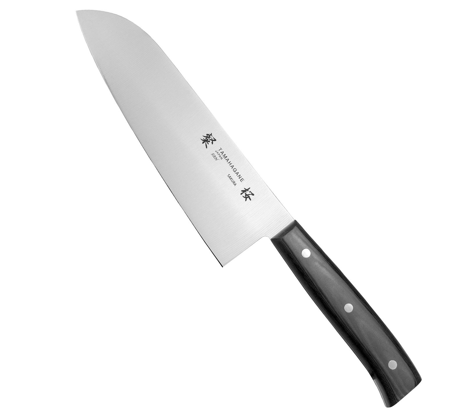 Tamahagane Sakura AUS-6A Nóż Santoku 17,5cm 2 Tamahagane Sakura AUS-6A Nóż Santoku 17