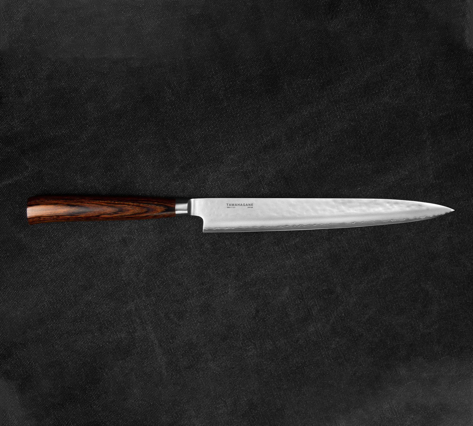 Tamahagane Tsubame Brown VG-5 Nóż Sashimi 24cm 3 SNH-1131
