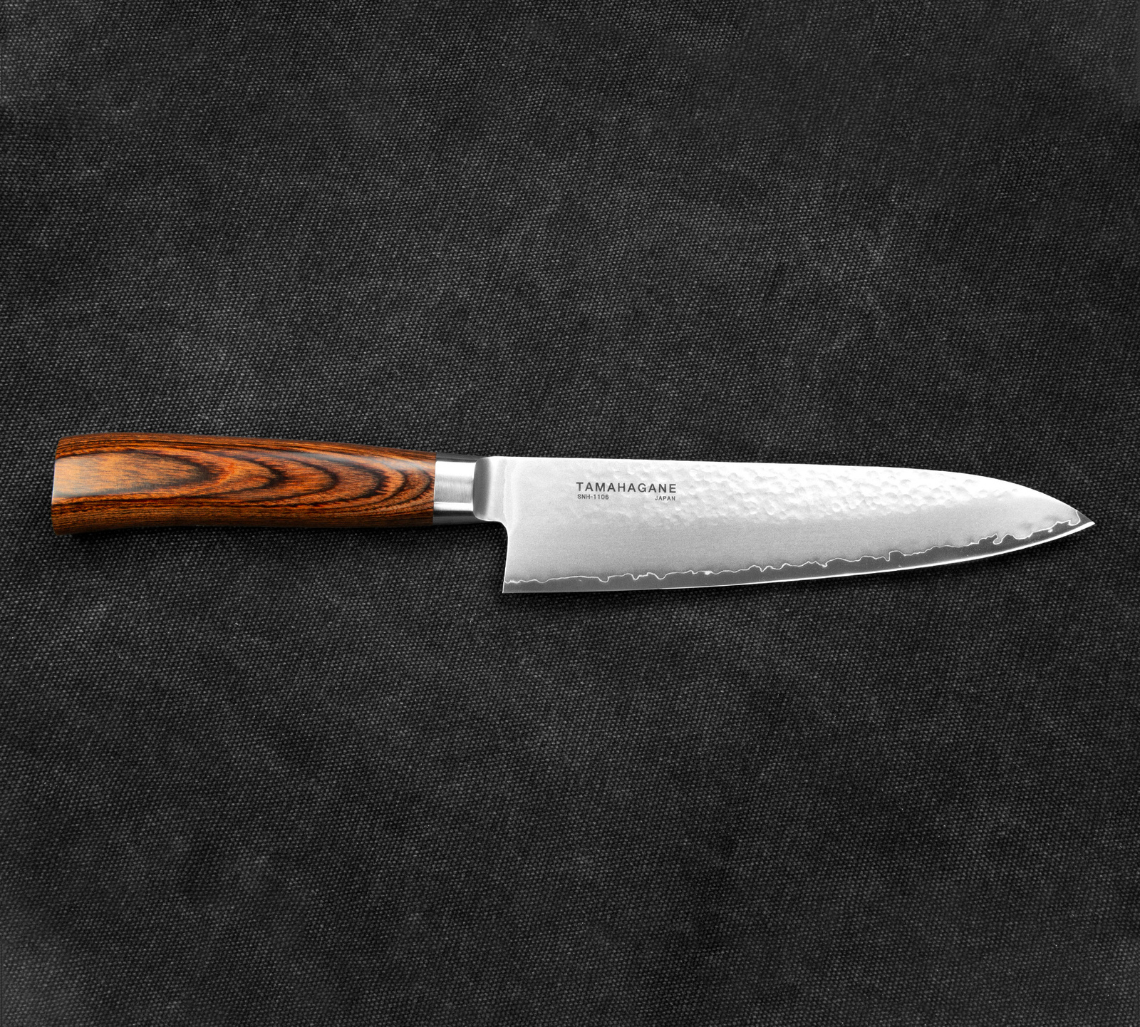 Tamahagane Tsubame Brown VG-5 Nóż szefa 18cm 3 SNH-1106