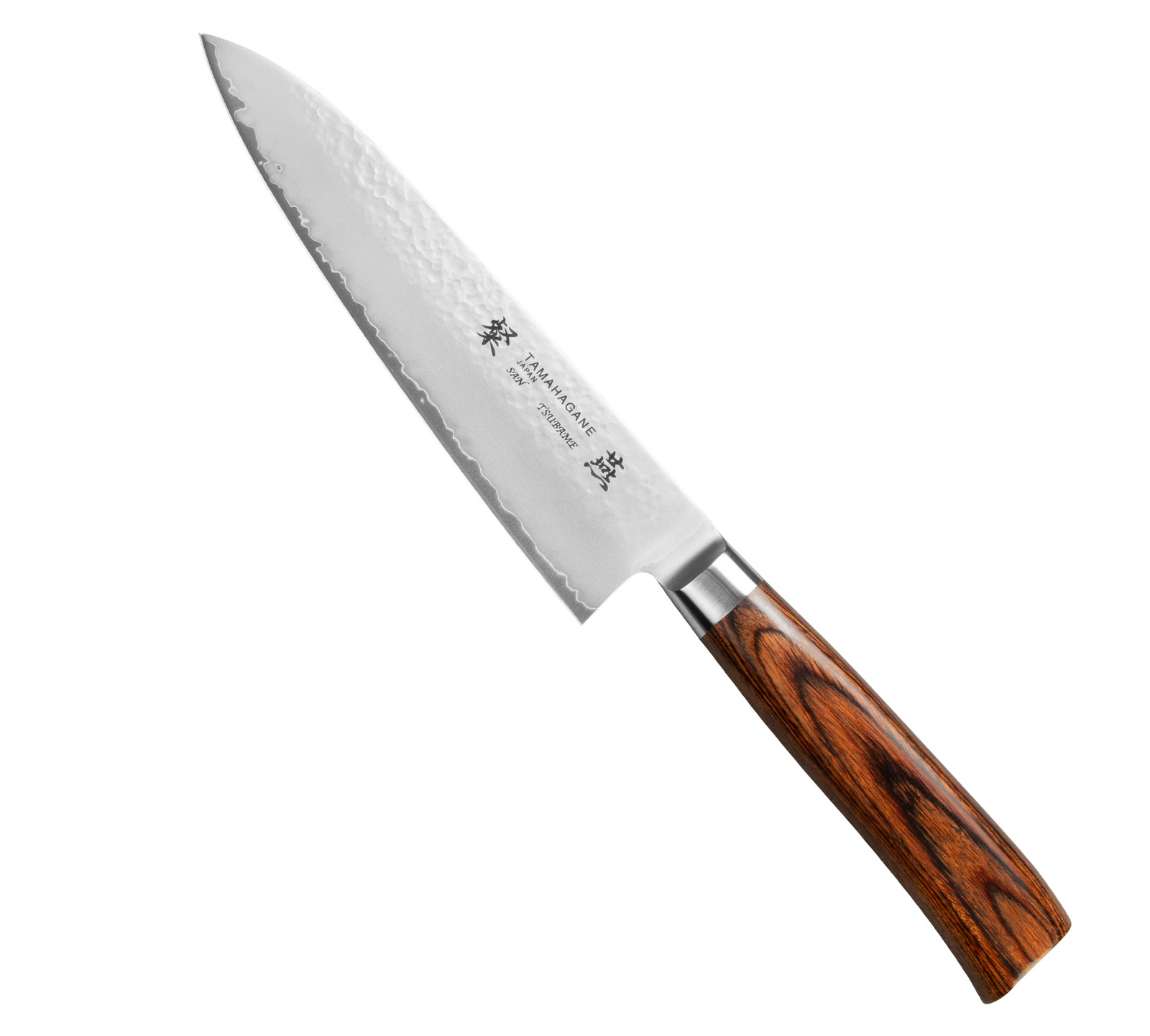 Tamahagane Tsubame Brown VG-5 Nóż szefa 18cm 2 Tamahagane Tsubame Brown VG-5 Nóż szefa 18 cm