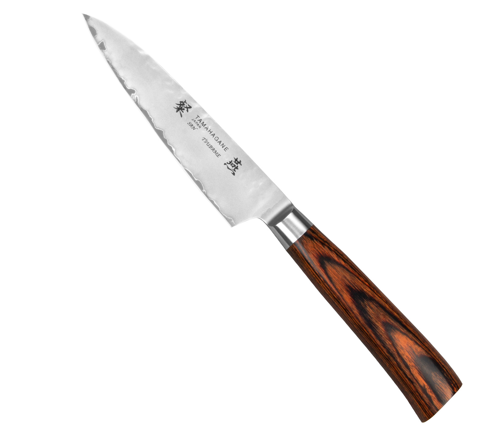Tamahagane Tsubame Brown VG-5 Nóż uniwersalny 12cm 2 Tamahagane Tsubame Brown VG-5 Nóż uniwersalny 12 cm