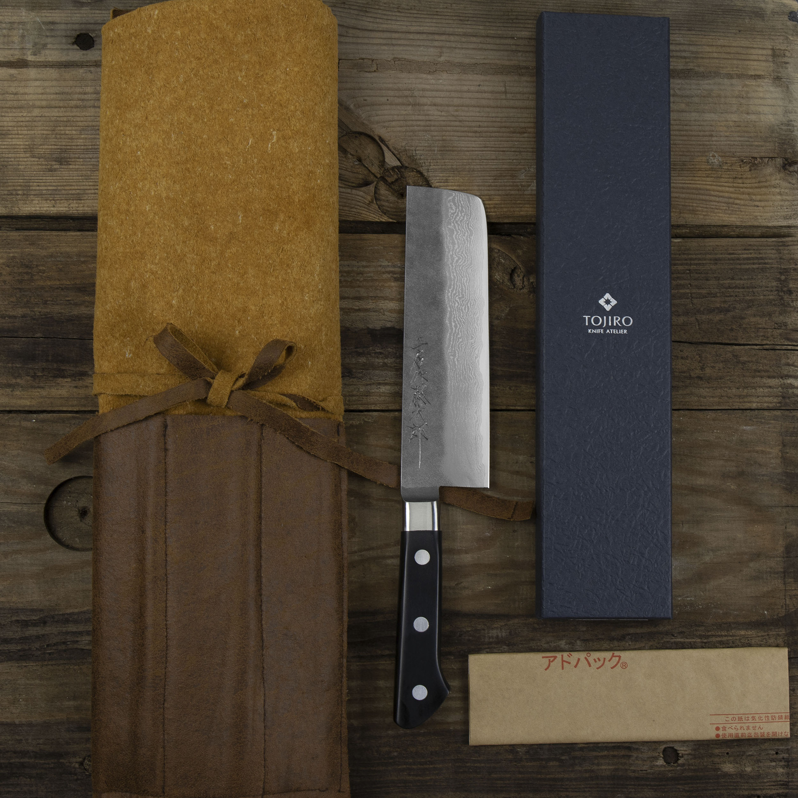Tojiro Atelier Classic VG-10 Nóż Nakiri 16,5 cm 3 5 cm