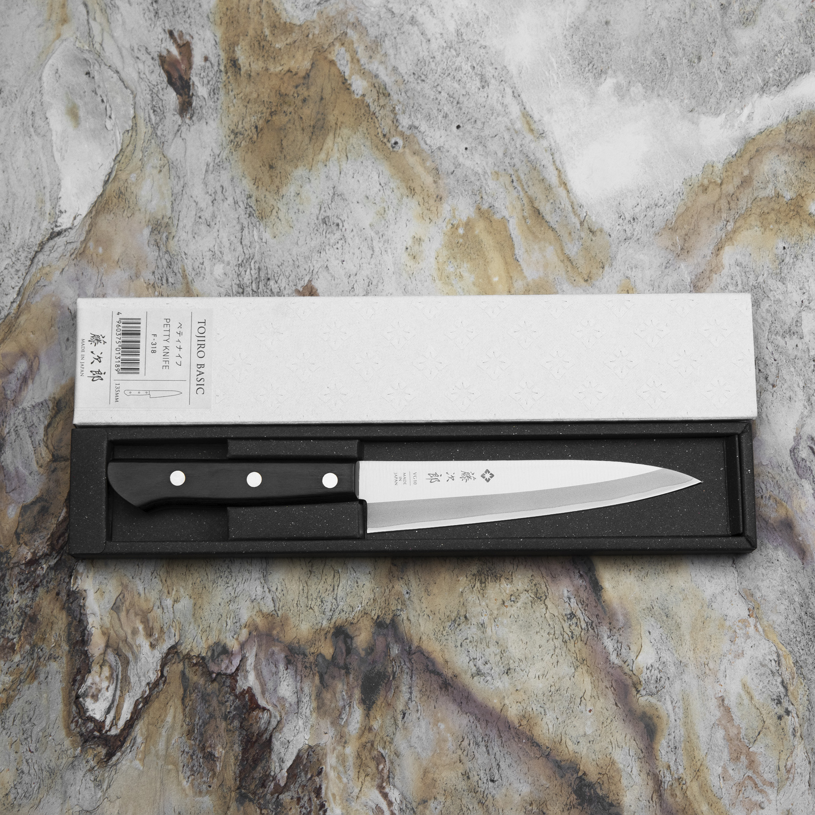 Tojiro Basic VG-10 Nóż uniwersalny 13,5 cm 3 5 cm