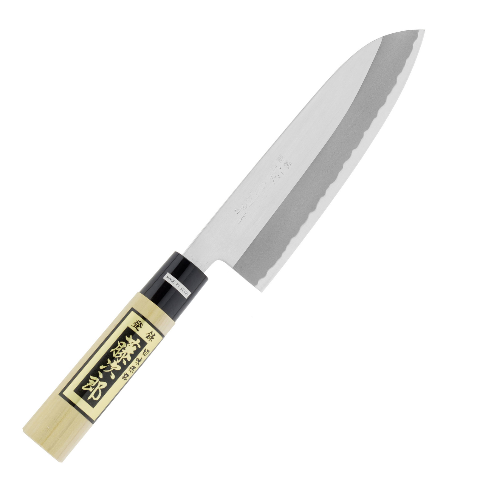 Tojiro Shirogami Nóż Santoku polerowany 16,5 cm 2 Tojiro Shirogami Nóż Santoku polerowany 16