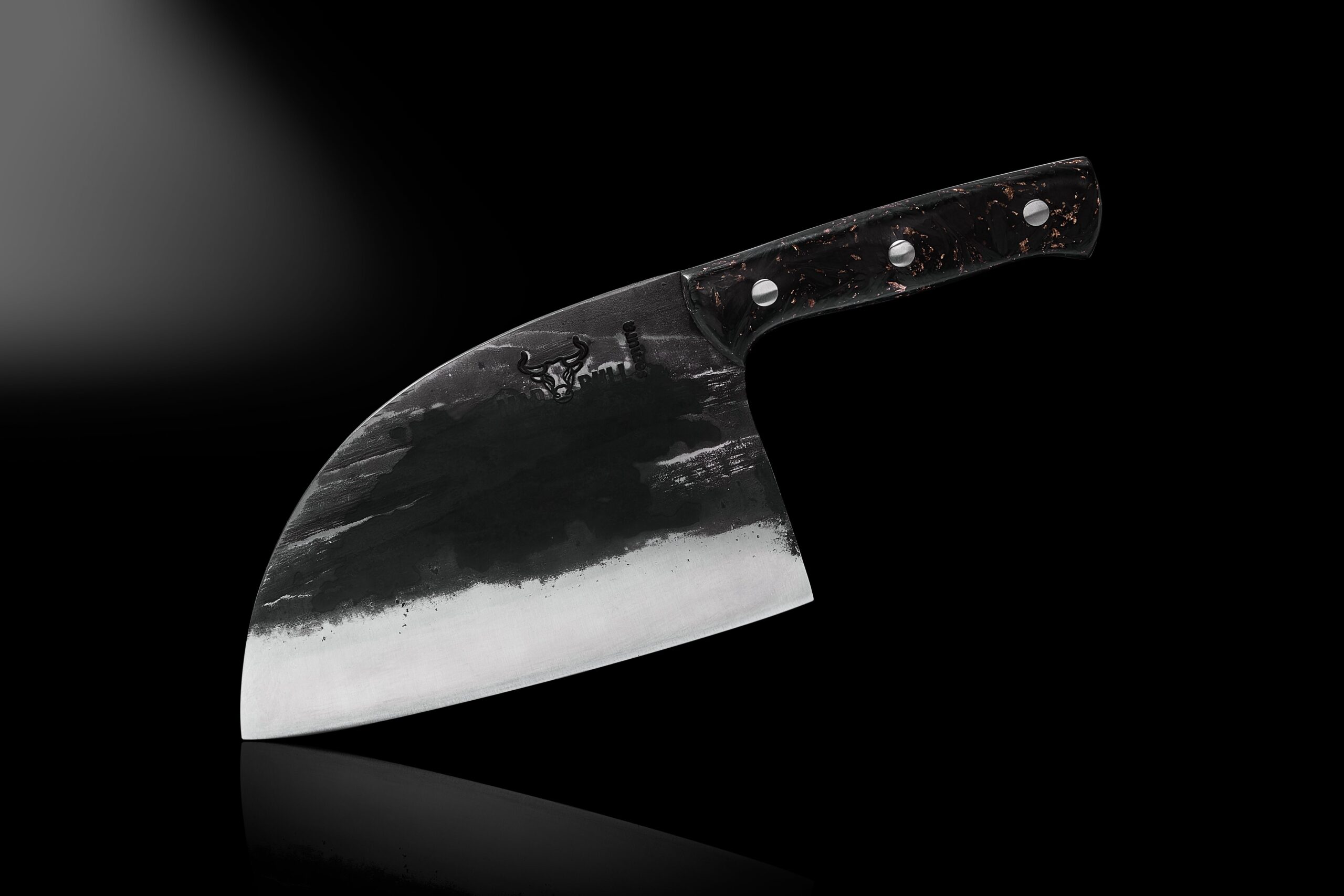 Samura MAD BULL Serbian chef’s knife with Marble carbon handle, 7.0 Samura MAD BULL Serbian chef’s knife with Marble carbon handle, 7.0