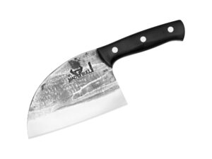 Samura MAD BULL Small Serbian Chef’s knife with black handle, 5.7