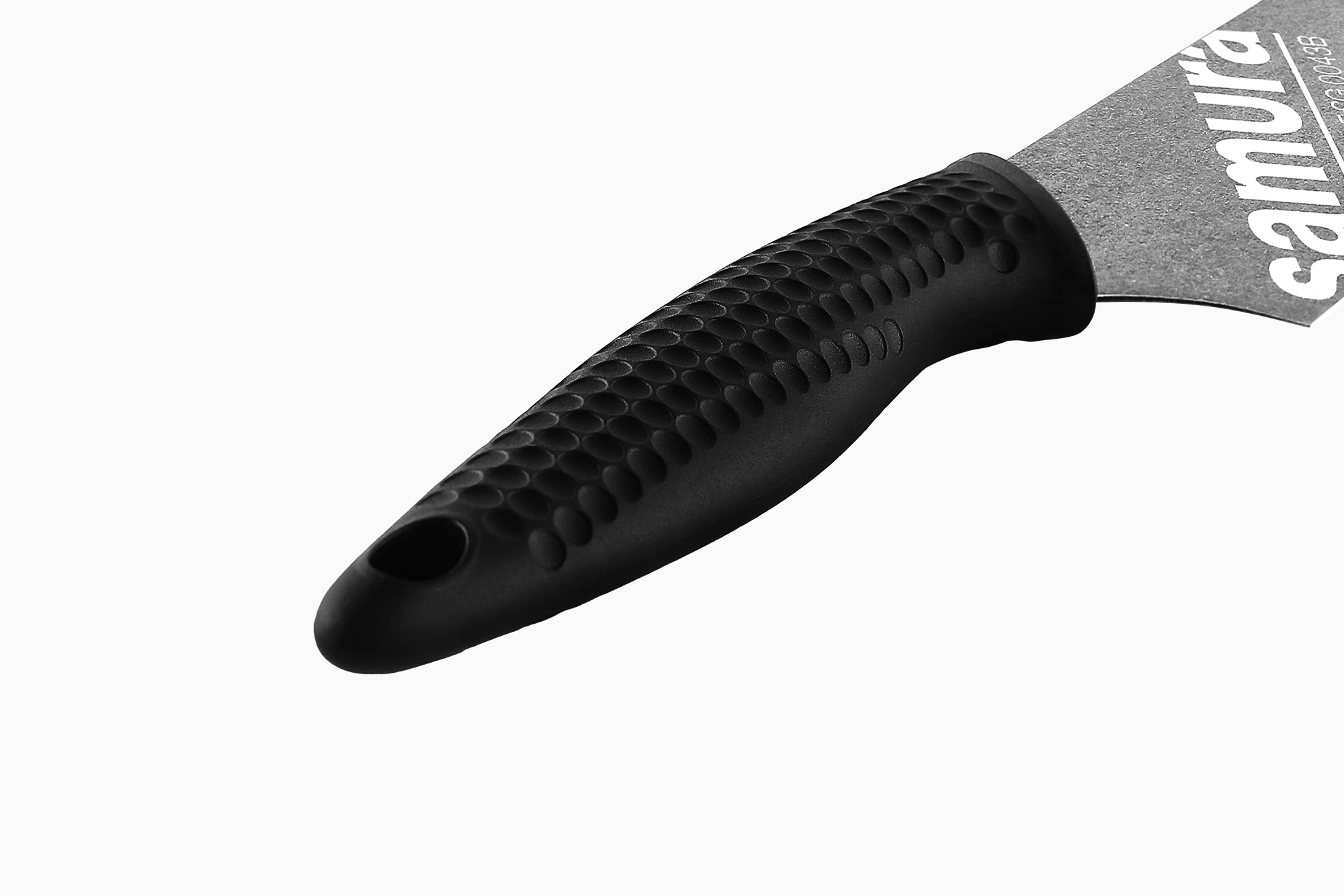 Samura GOLF Stonewash Nakiri knife 6.6 siekania i drobnego krojenia. Prosta krawędź i szerokie ostrze sprawiają