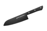 Samura SHADOW Santoku knife with black non-stick coating 7.0 Samura SHADOW Santoku knife with black non-stick coating 7.0