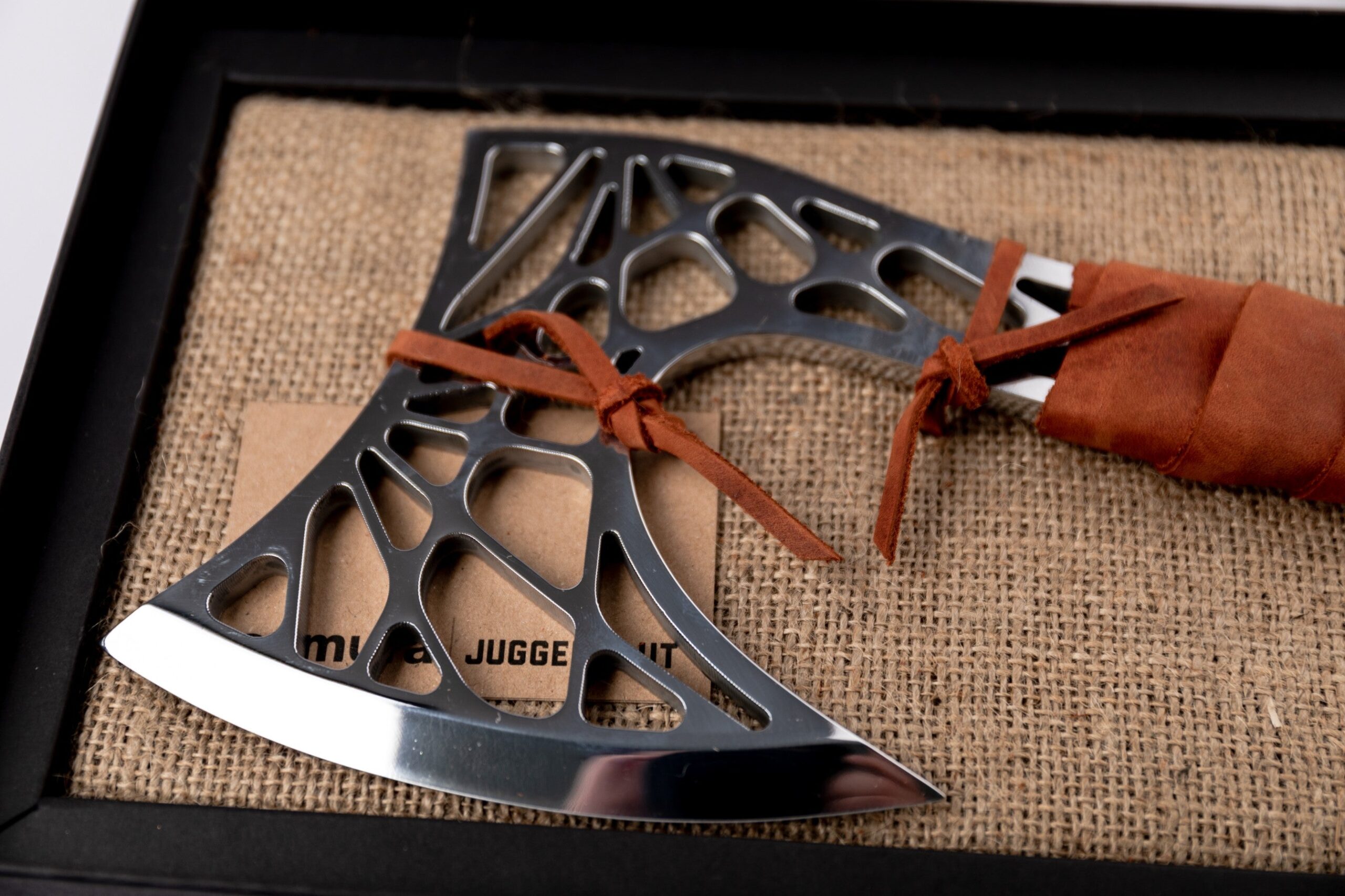 Samura JUGGERNAUT Custom Kitchen Hatchet, 14.5 cm, silver 7 Samura JUGGERNAUT Custom Kitchen Hatchet, 14.5 cm, silver - obrazek 7