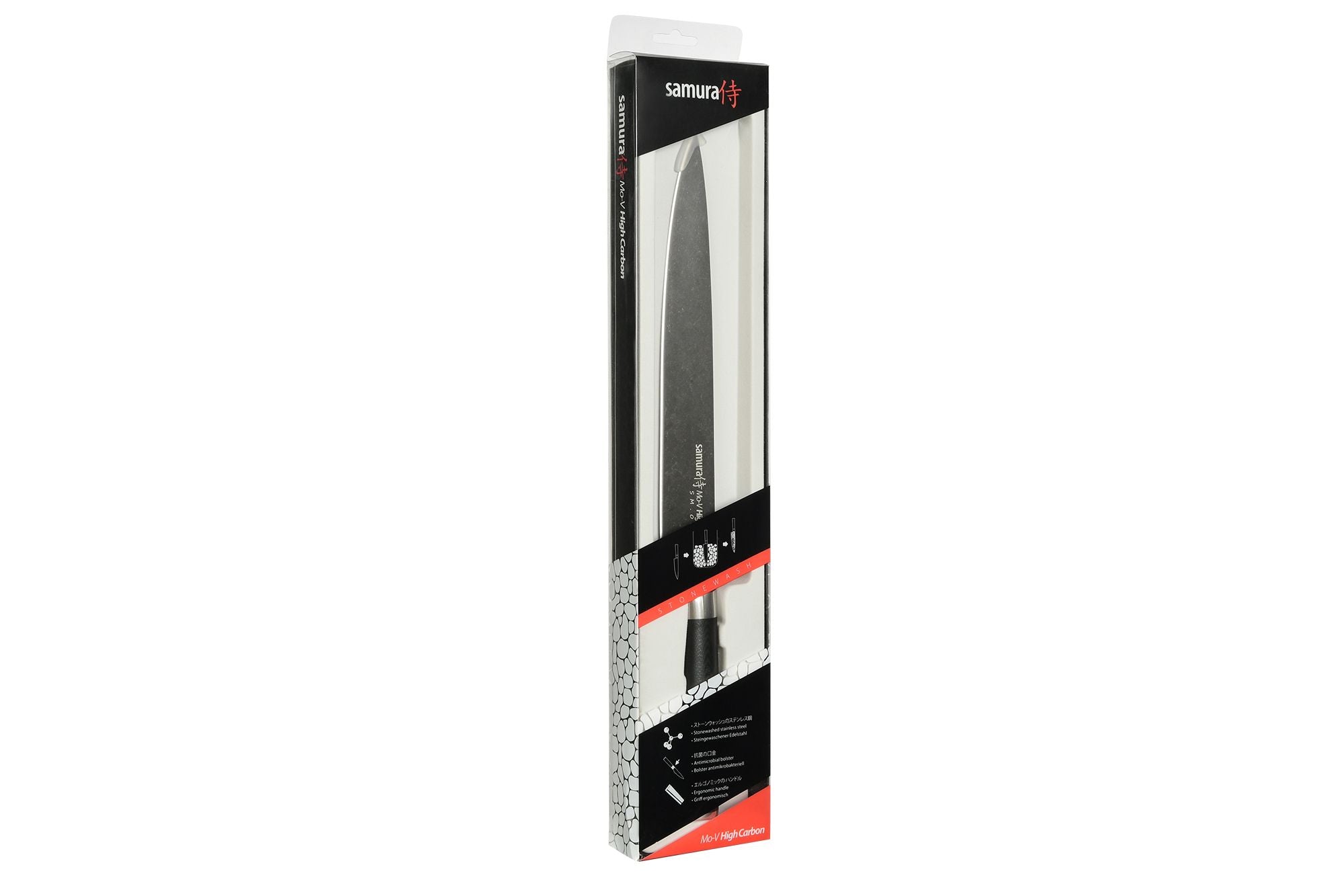 Samura MO-V Stonewash Slicing knife 9.0 Samura MO-V Stonewash Slicing knife 9.0