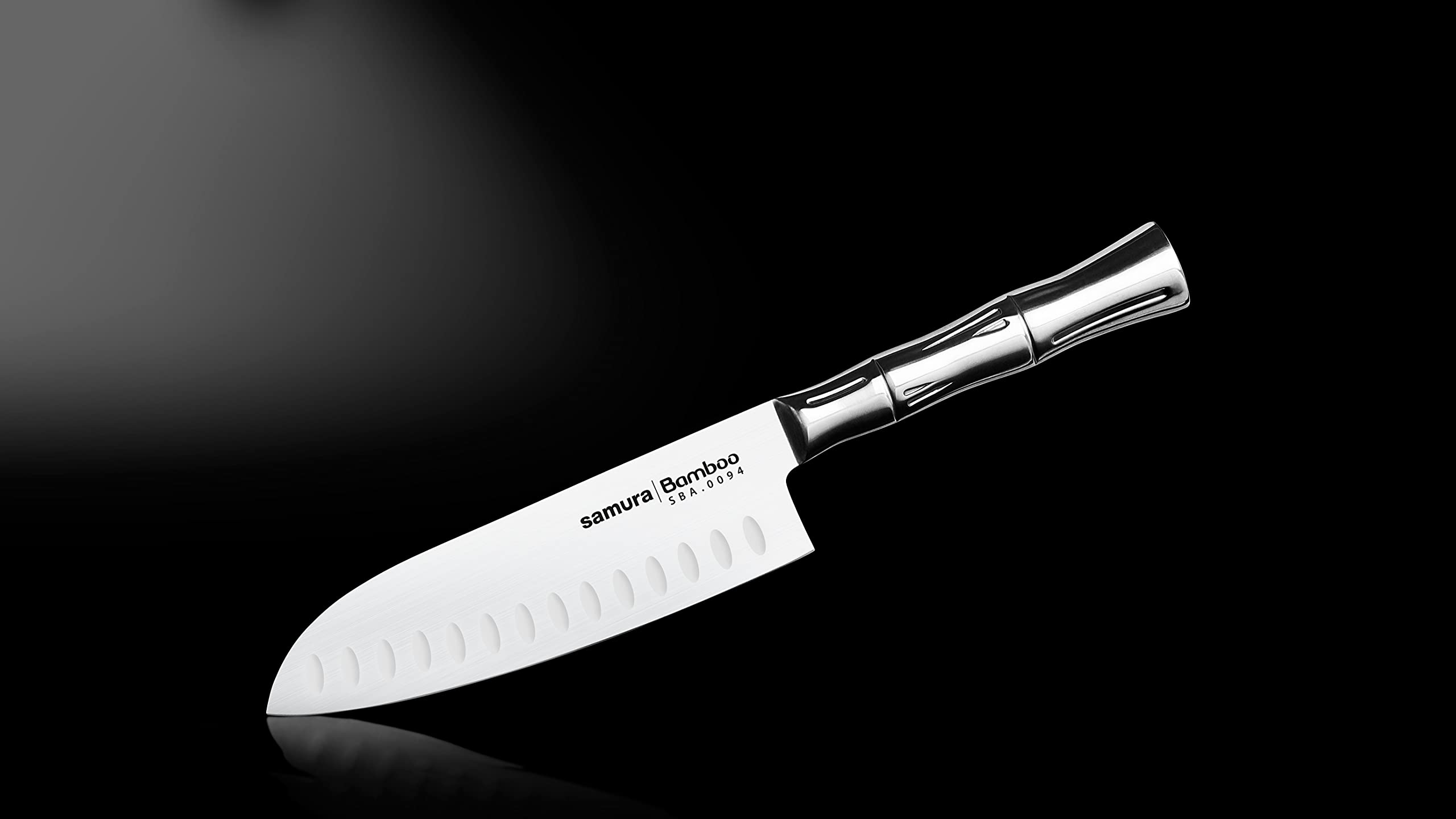 Samura BAMBOO Santoku knife hollow ground 6.3 Samura BAMBOO Santoku knife hollow ground 6.3