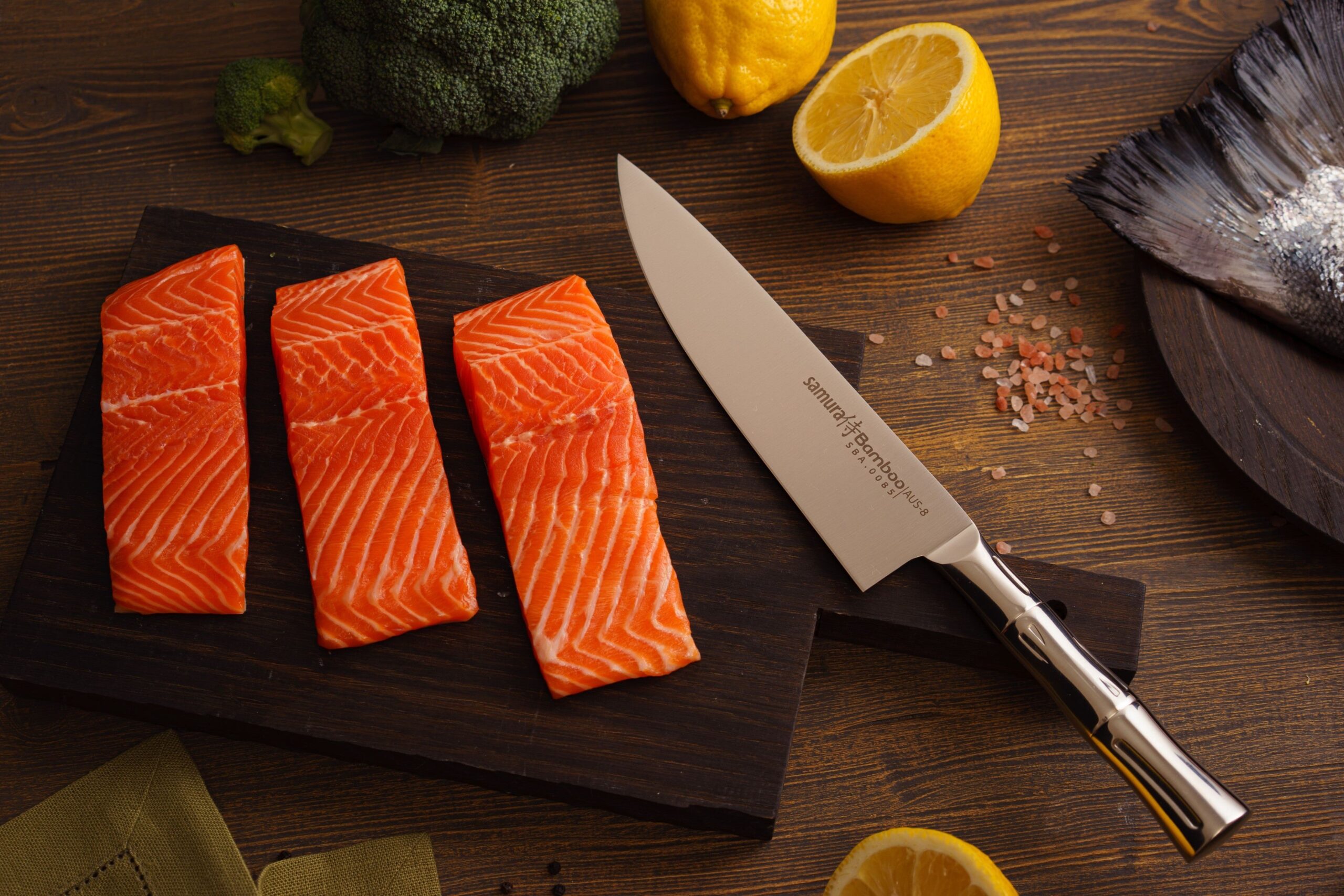 Samura BAMBOO Chef’s knife 8.0 krojenia i szatkowania różnych składników