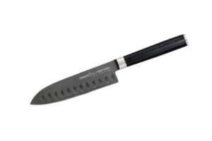 Samura MO-V Stonewash Santoku knife 5.4