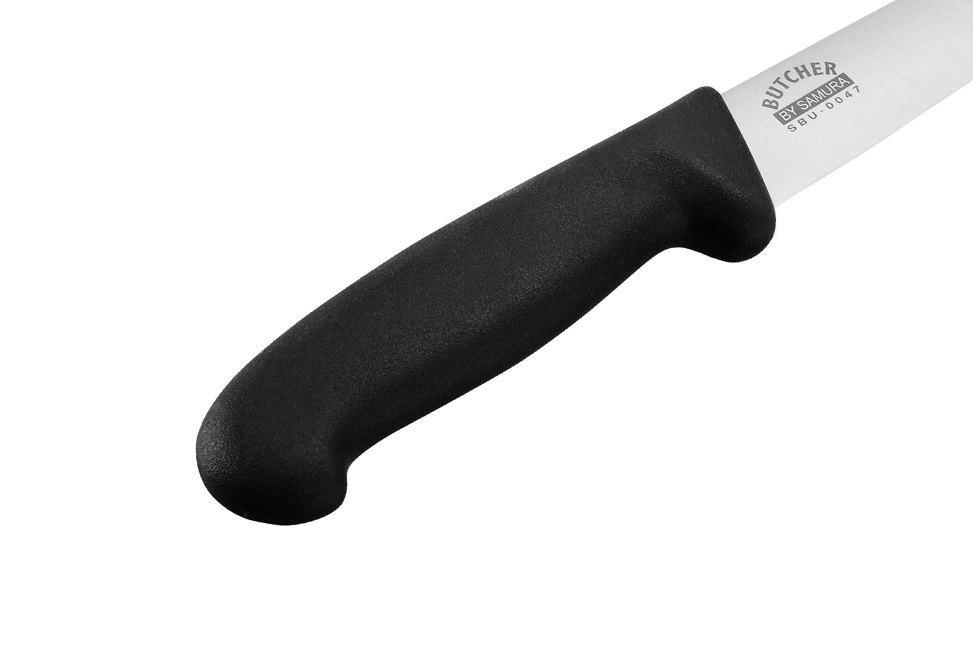 Samura BUTCHER Short Slicer knife 8.8 wąskie ostrze umożliwia płynne ruchy cięcia