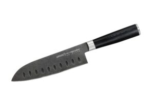 Samura MO-V Stonewash Santoku knife hollow ground 7.0
