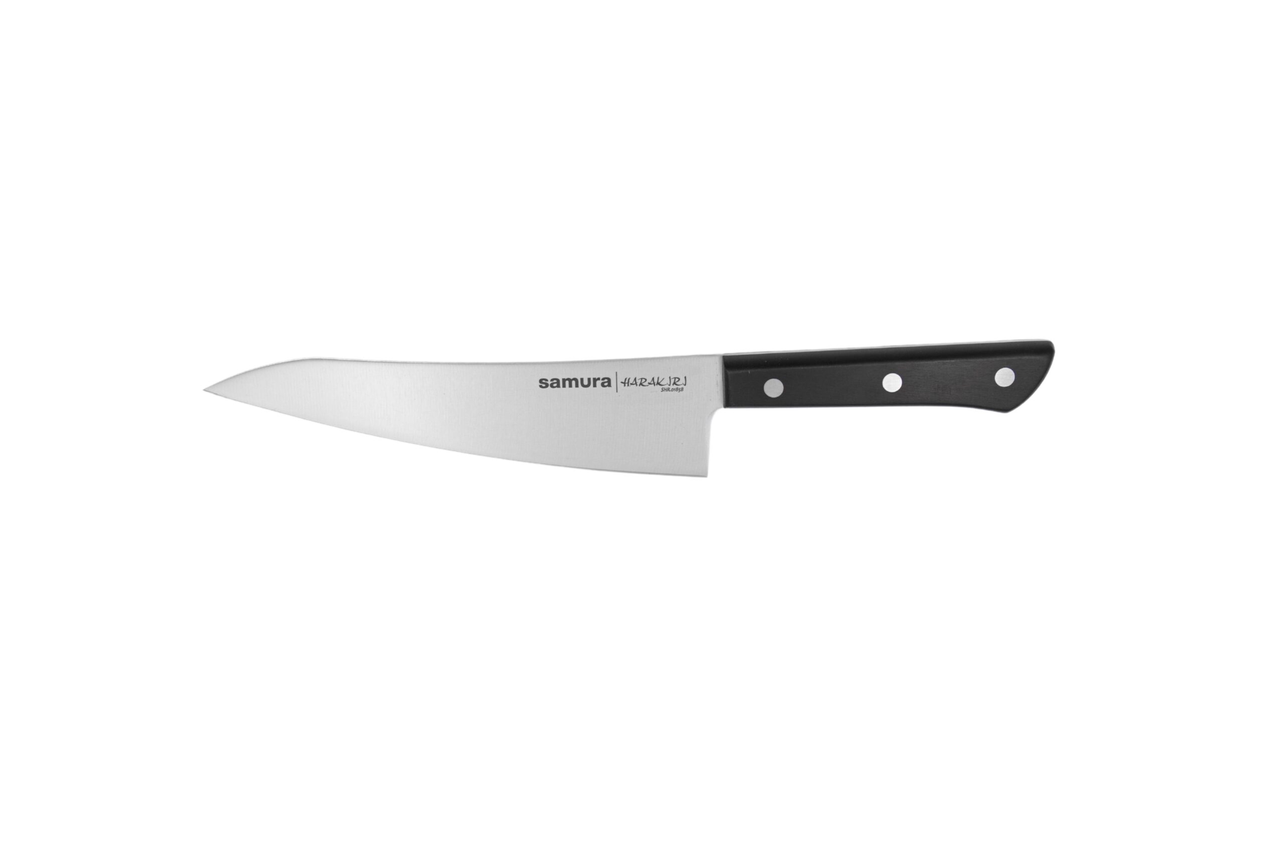 Samura HARAKIRI Gyuto knife 7.2 Nóż Samura Harakiri Gyuto 182 mm to wszechstronny nóż szefa kuchni