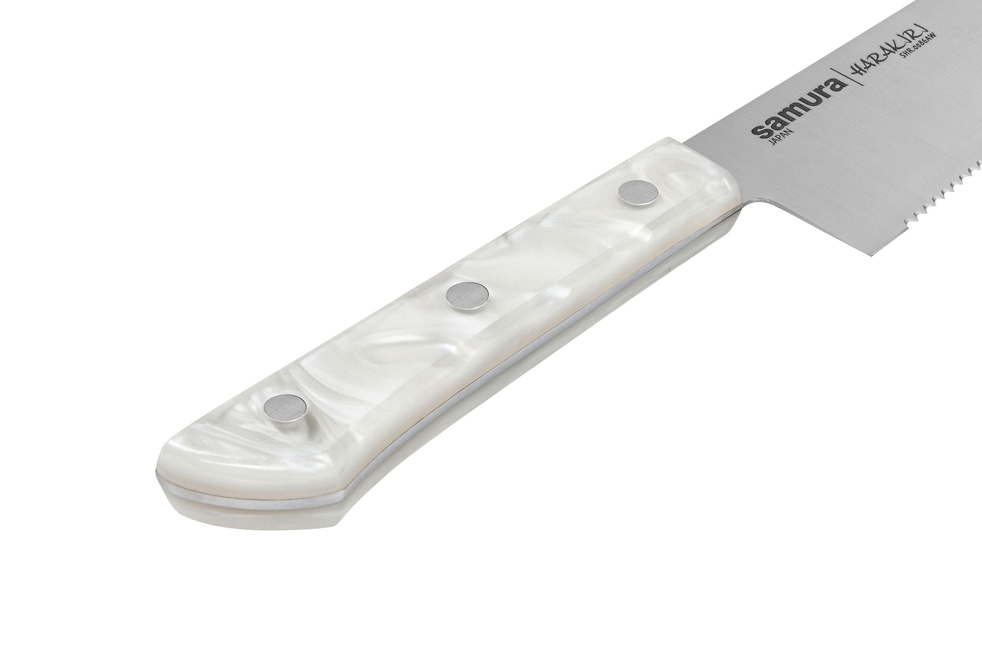 Samura HARAKIRI Acryl Serrated Chef's knife 8.2 w tym warzyw