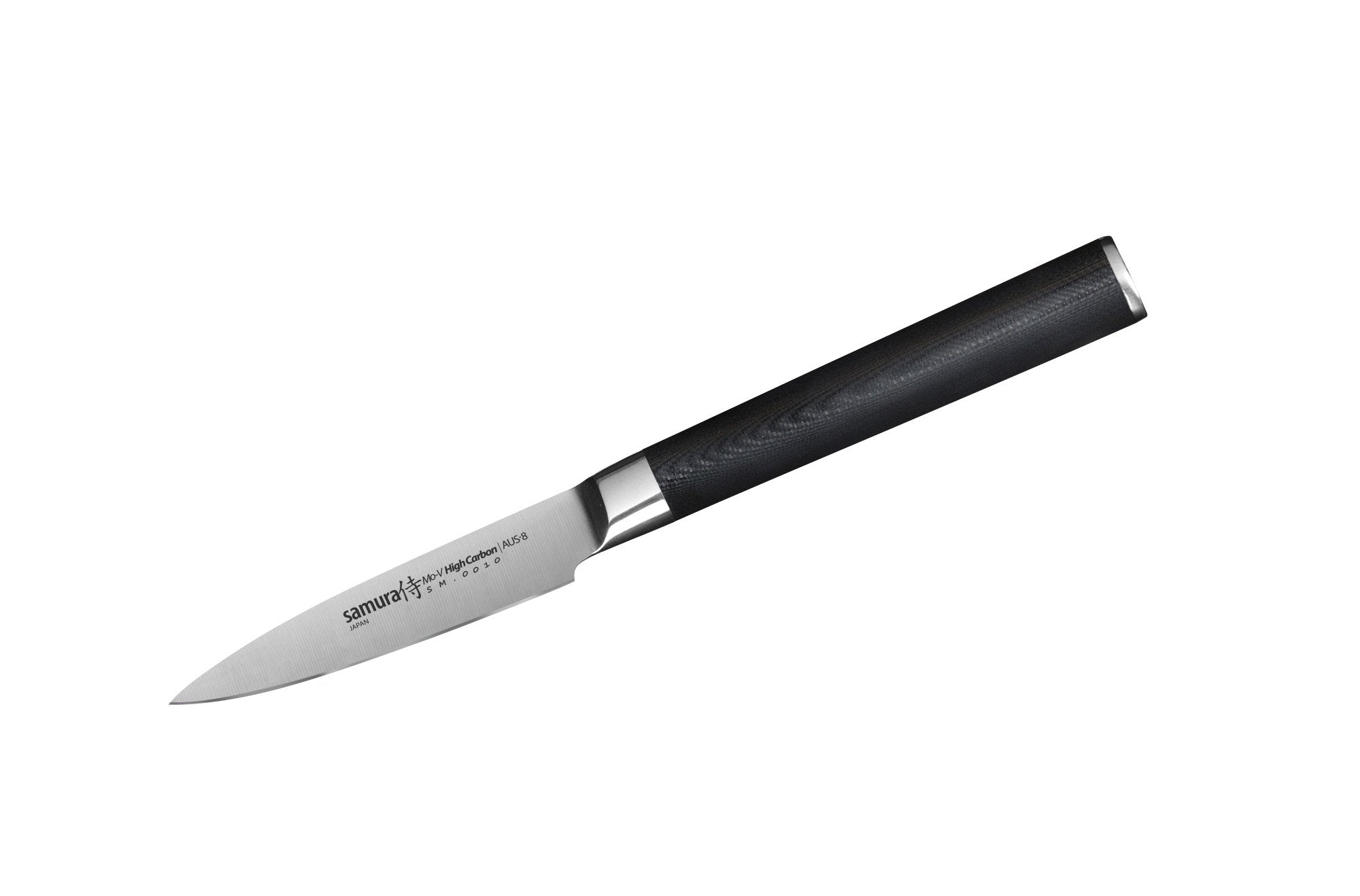 Samura MO-V Set of 3 kitchen knives: Paring knife, Utility knife, Chef's knife 3 Samura MO-V Set of 3 kitchen knives: Paring knife, Utility knife, Chef's knife - obrazek 3